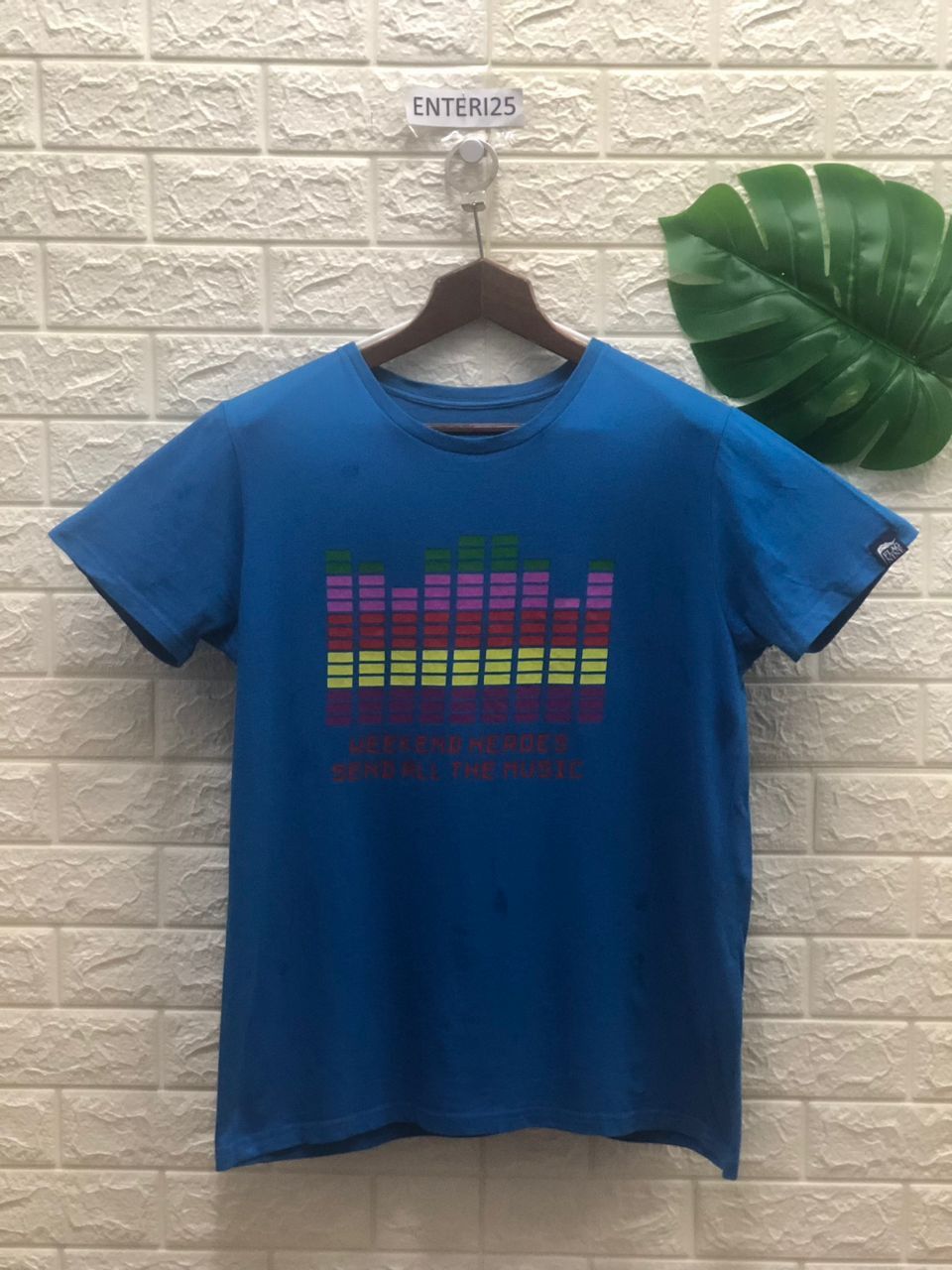 Band Tees Vintage blue Flag Nine Animelo Summer Tour Tee live 2013 Size US L / EU 52-54 / 3 - 1 Thumbnail