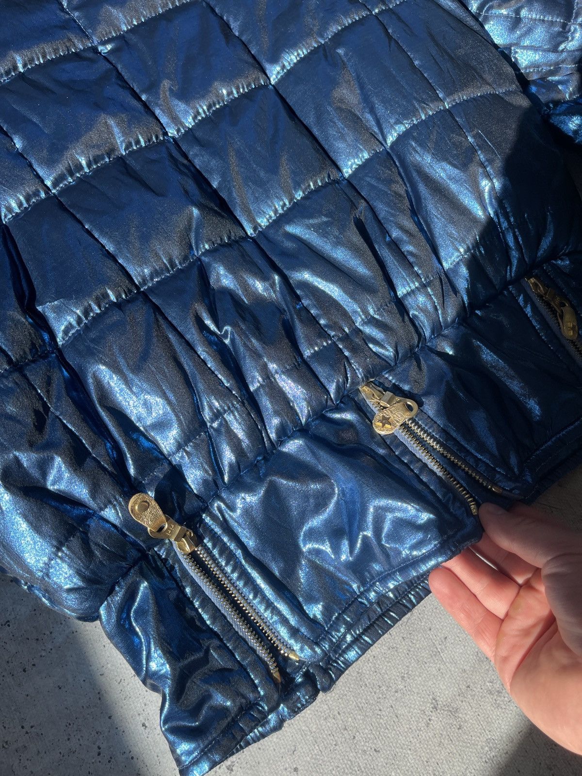 Other Vintage 80's Lily Farouche Overprint Eagle Ski Power Jacket Size M / US 6-8 / IT 42-44 - 12 Thumbnail