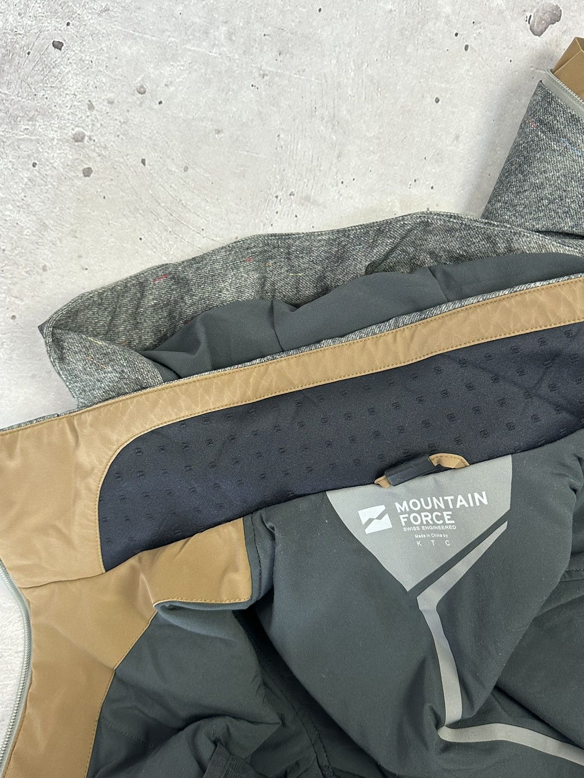 Other Mountine Force Outdoor Grey Zipper Ski Insulated Jacket Size M / US 6-8 / IT 42-44 - 13 Thumbnail