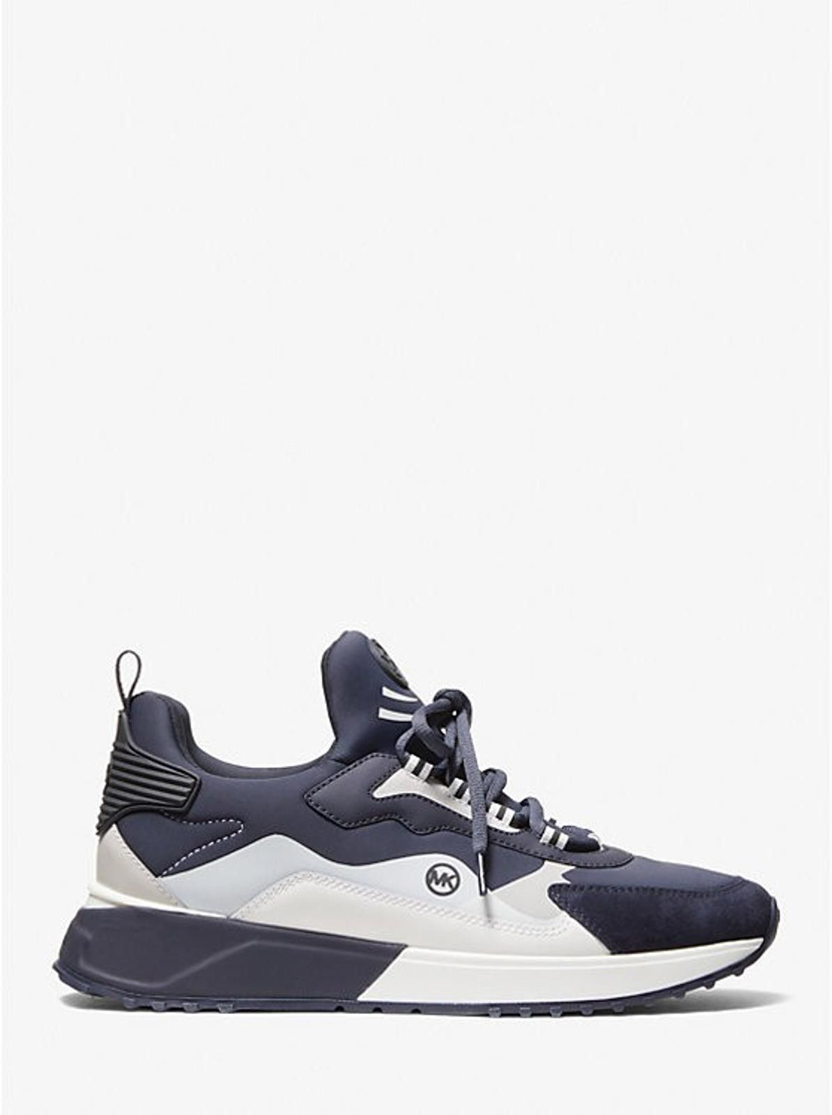 Michael Kors Michael Kors Mens Theo Sport Trainer Sneakers Logo 13 M NEW Size US 13 / EU 46 - 4 Thumbnail