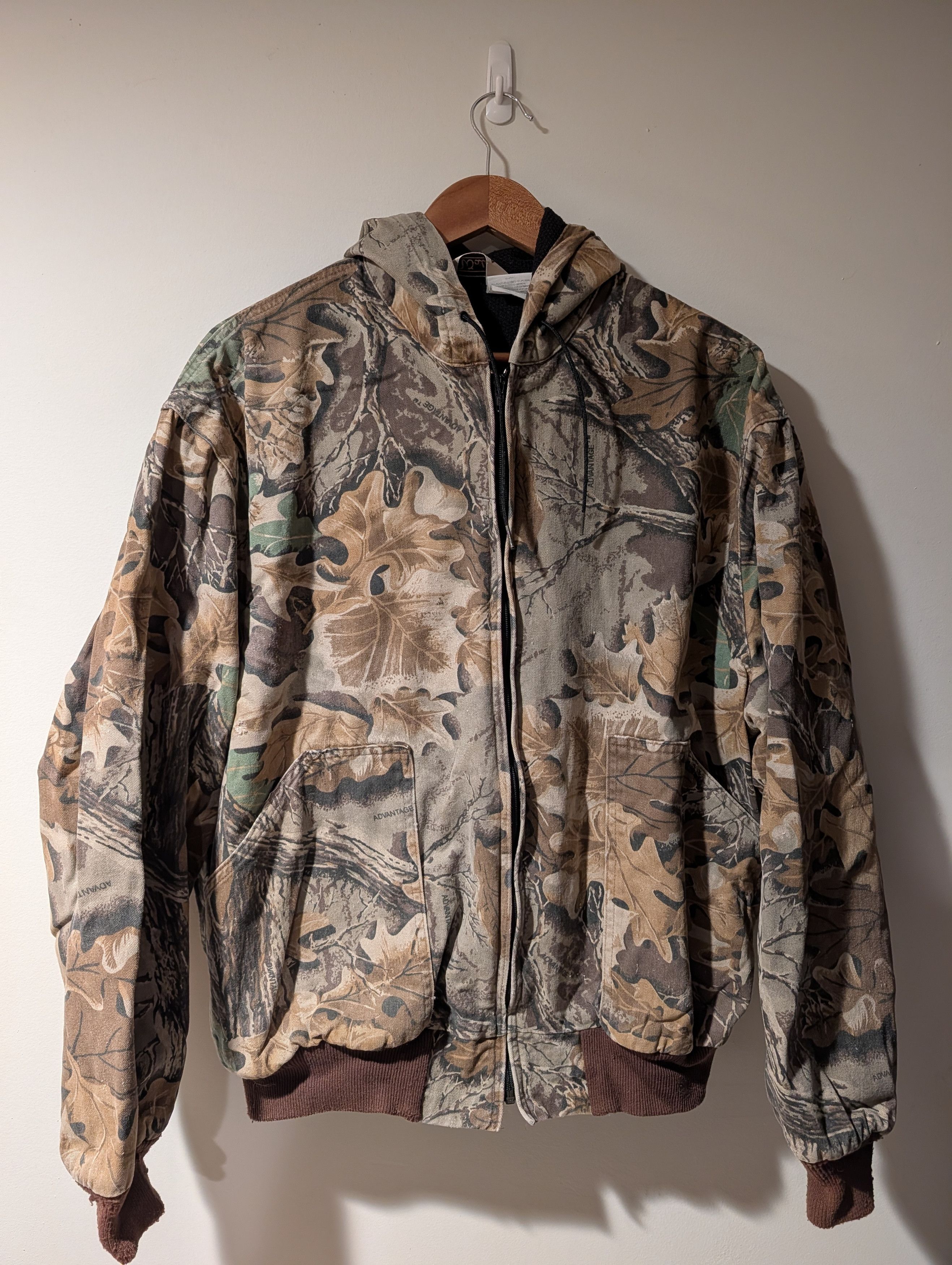 Walls Vintage 90s Walls Outdoor Hunting Large Bomber Hooded Jacket Size US L / EU 52-54 / 3 - 1 Thumbnail
