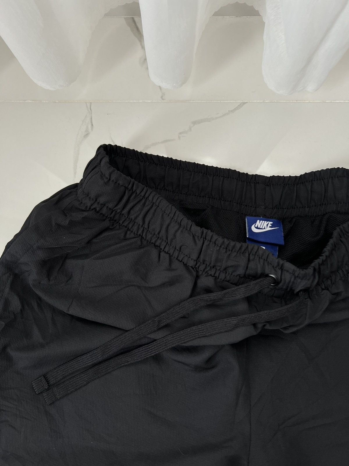 Nike × Vintage 90’s NIKE SWOOSH LOGO RETRO BAGGY TRACK PANTS Y2K GORPCORE Size US 34 / EU 50 - 6 Thumbnail