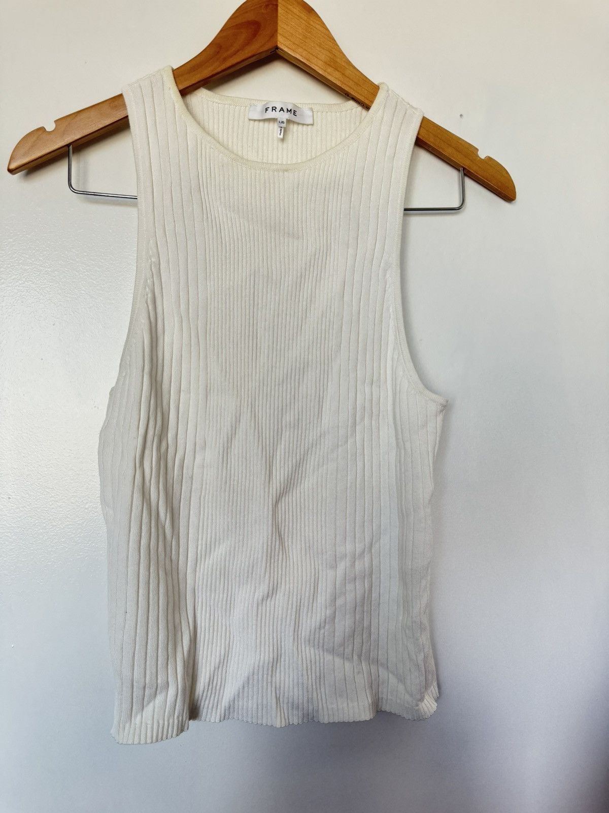 Frame Ribbed Tank Size L / US 10 / IT 46 - 1 Thumbnail