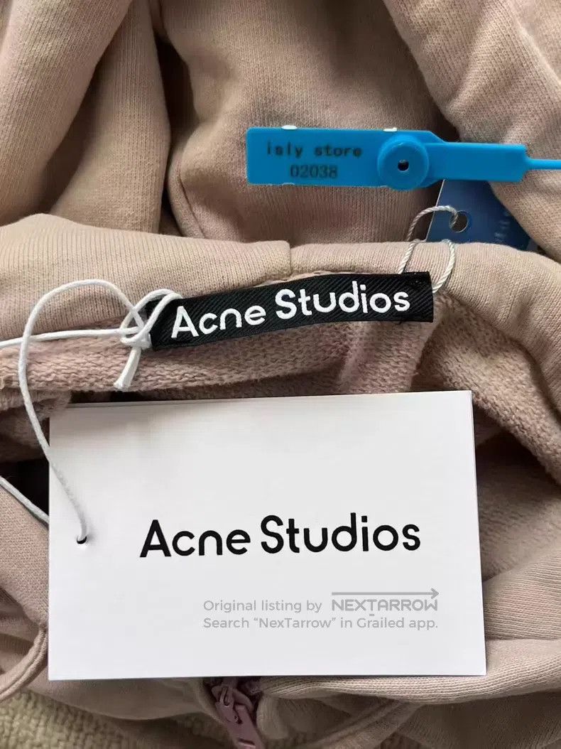 Acne Studios Acne Studios Face Expression Faded Zip Hooded Sweatshirt J Size US M / EU 48-50 / 2 - 4 Thumbnail