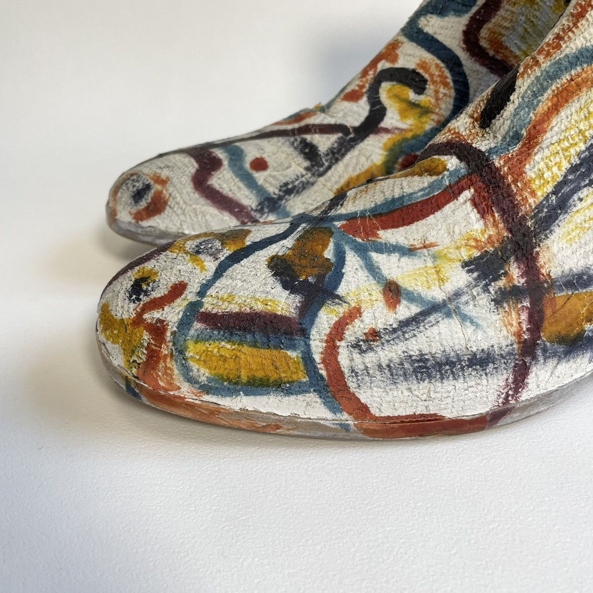 Maison Margiela Plaster Scribble Painted Boots Size US 10 / EU 43 - 5 Thumbnail