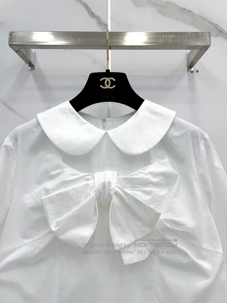Comme des Garcons Comme des Garcons White Doll Collar Shirt. Size US M / EU 48-50 / 2 - 3 Thumbnail