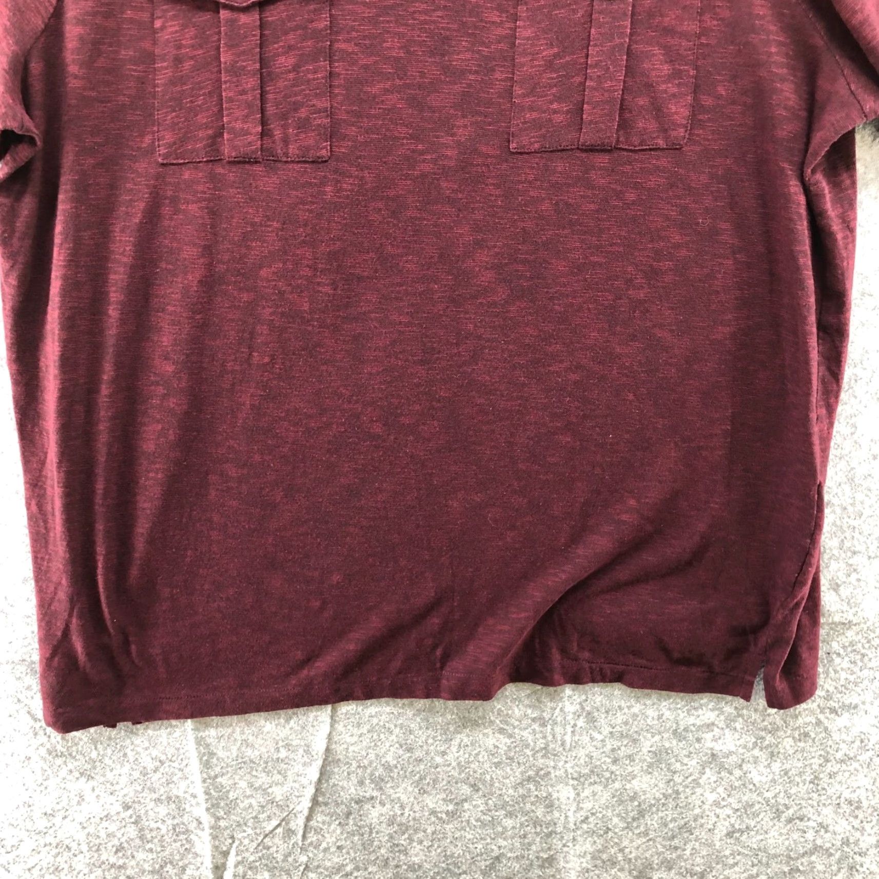 Vintage VINTAGE R&R Iconic Polo Shirt Mens XXL Short Sleeve Chest Pocket Burgundy Red Casual Size US XXL / EU 58 / 5 - 4 Thumbnail