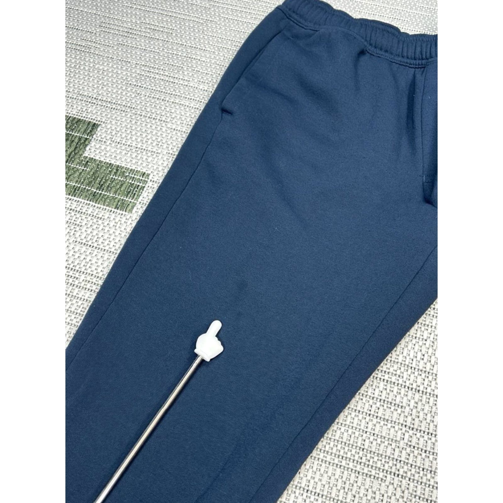 Adidas Adidas Track Pants Mens Medium Blue Mid Rise Drawstring Athleisure Gym Training Pants Blue Adidas Mens M Track Pants Size US 29 - 7 Thumbnail