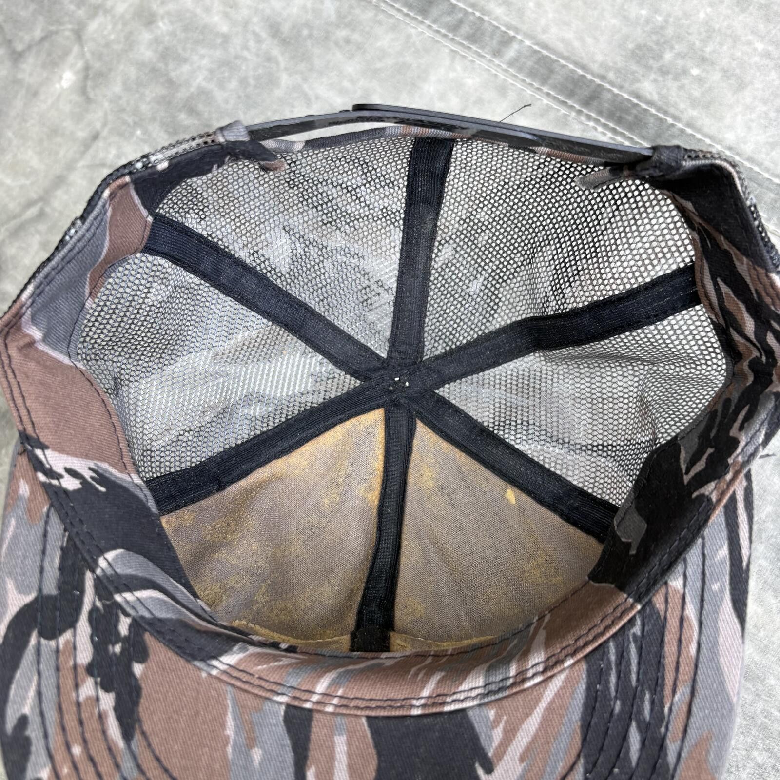 Vintage Vintage Deadstock Camo SFA Farmer’s Association Trucker Hat Size ONE SIZE - 3 Thumbnail