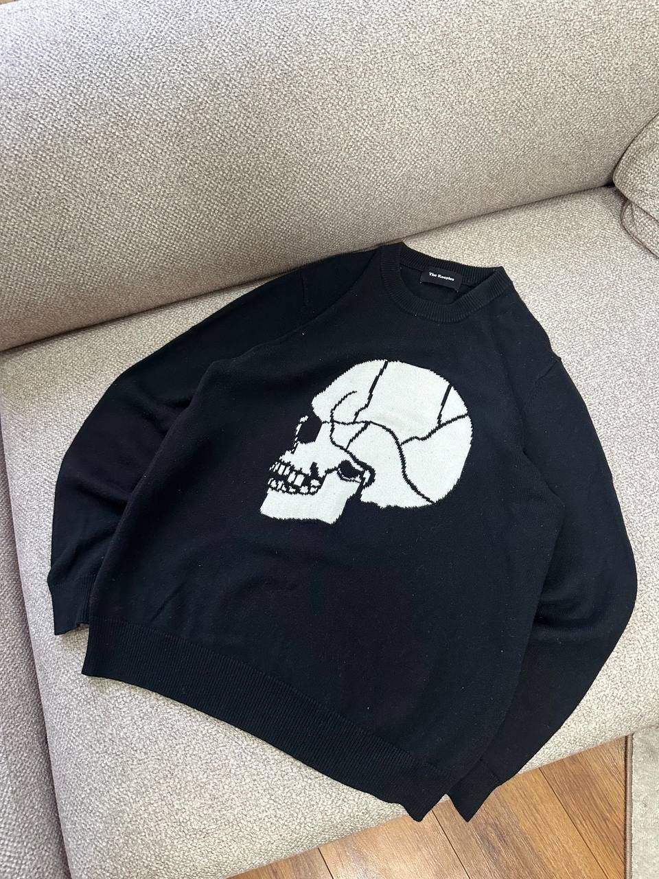 Hysteric Glamour × If Six Was Nine × The Kooples 💥Crazy Skull Gothic Sweater Size US M / EU 48-50 / 2 - 2 Thumbnail