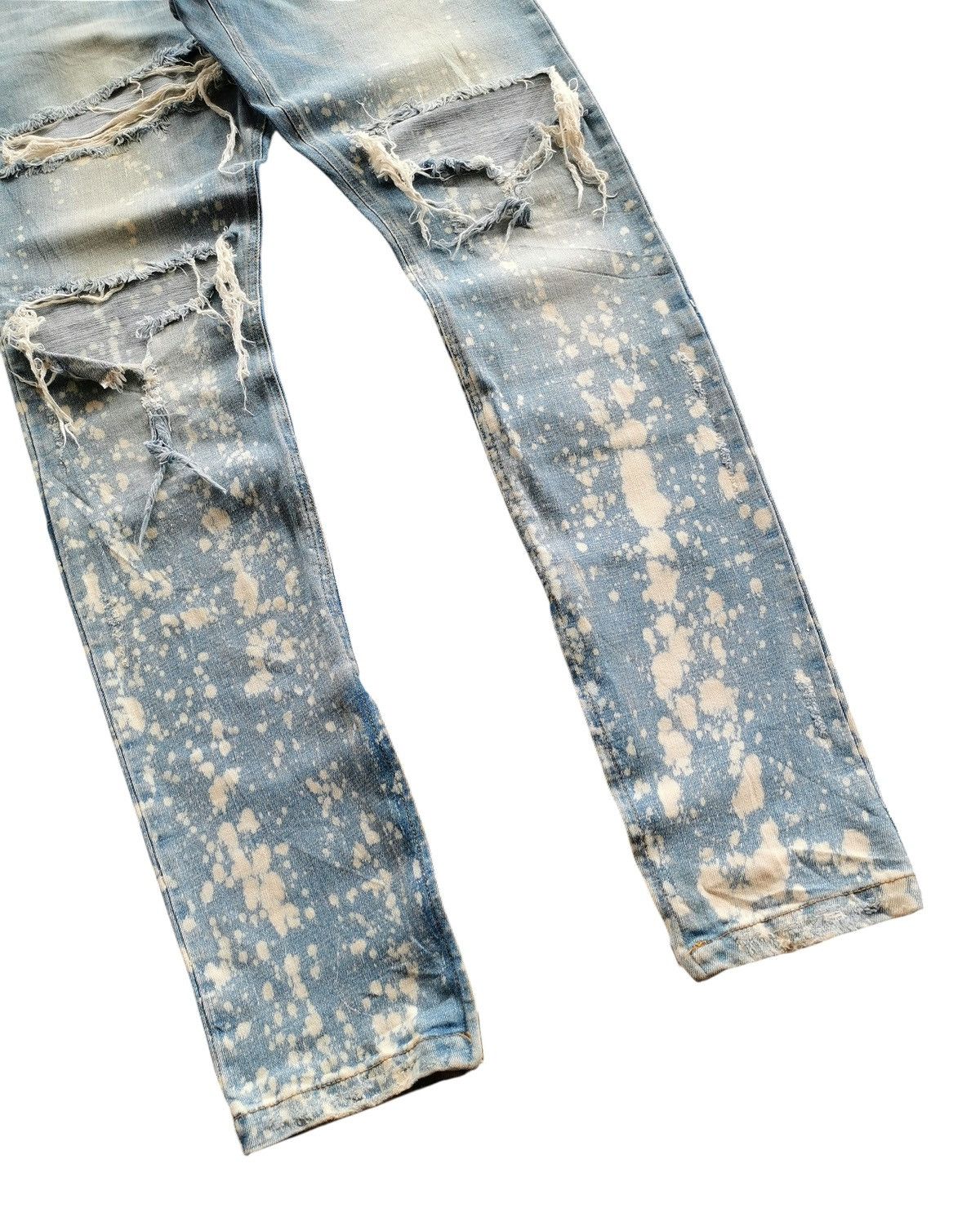 Halo Halo Thrashed Kpop Jeans Lookalike Amiri Jeans Size US 36 / EU 52 - 5 Thumbnail