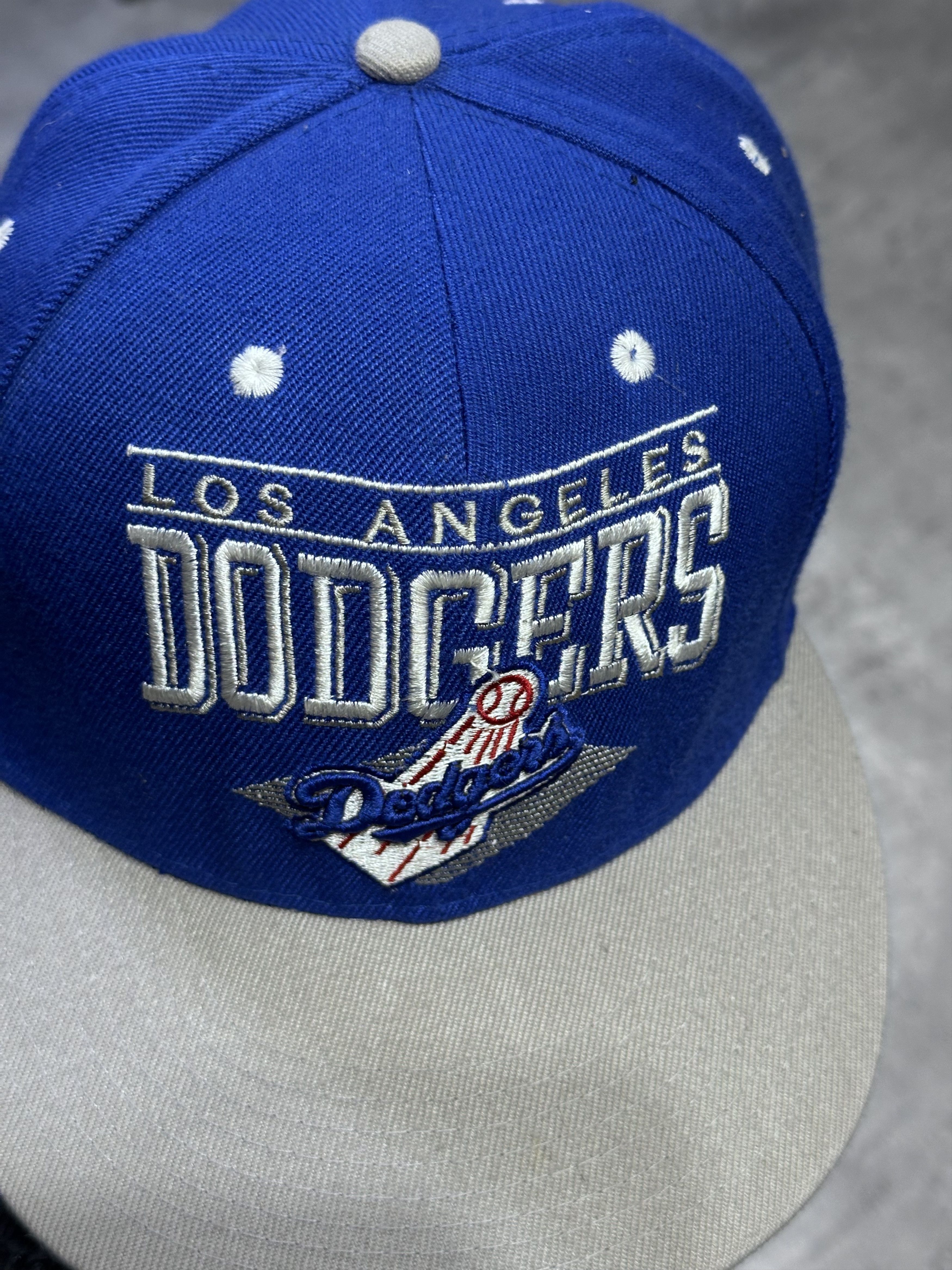 New Era New Era Los angeles dodgers blue hat snapback Size ONE SIZE - 3 Thumbnail