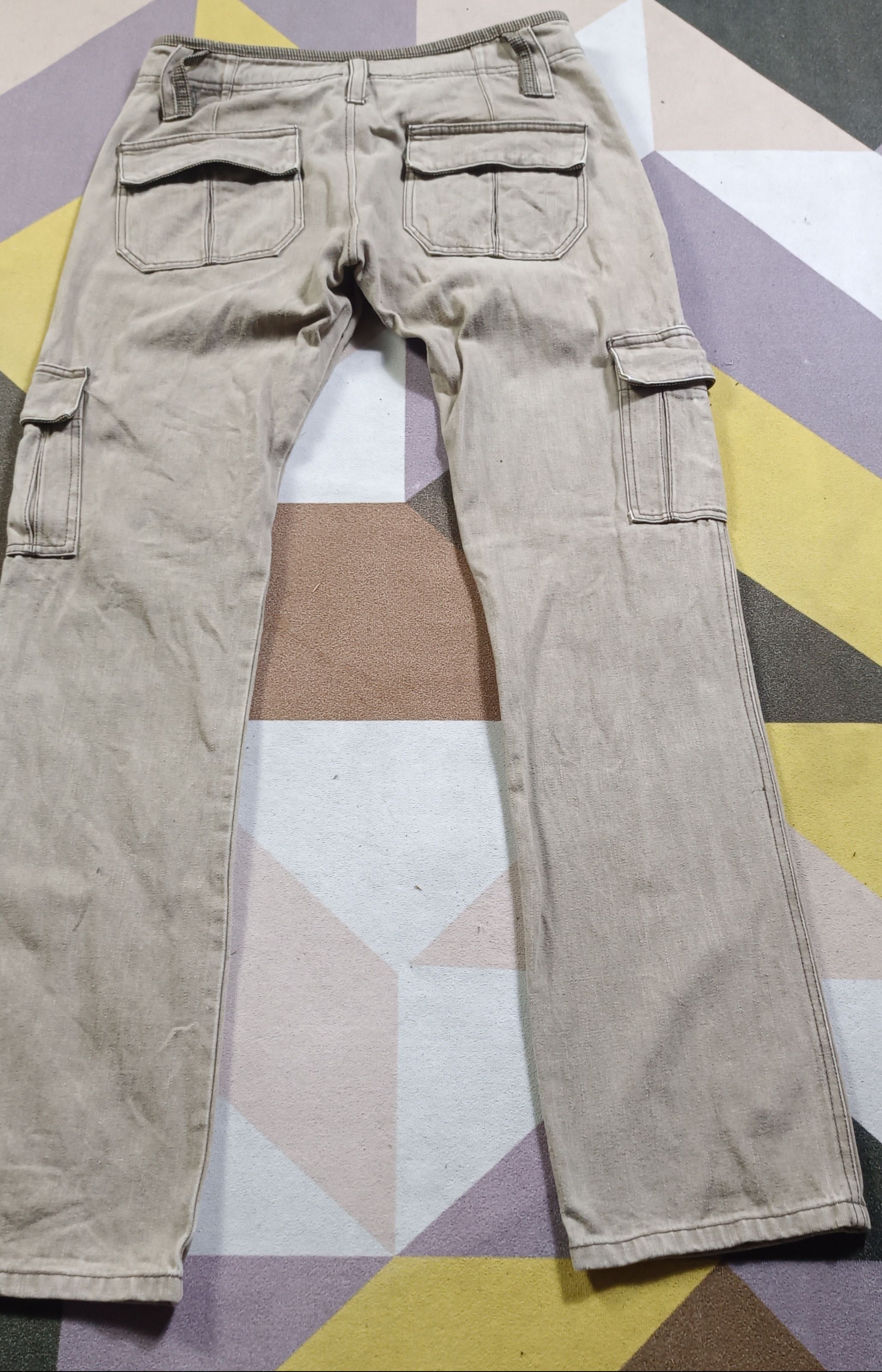 Other UK SizeNext Cargo Pants Button Graphic Design Made In UK Size US 31 - 4 Thumbnail