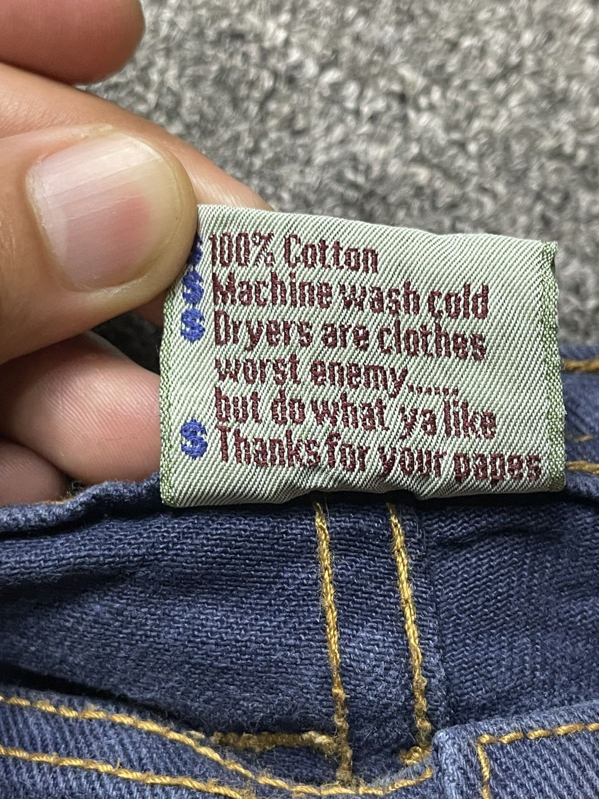 Japanese Brand × Vintage DRDWLS U.s.a Brand Carpenter Baggy Jeans (111) Size US 38 / EU 54 - 8 Thumbnail