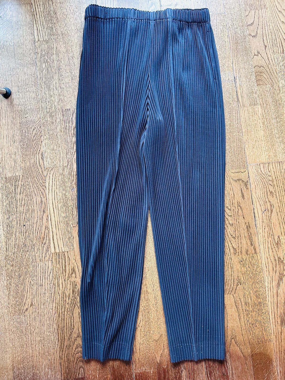 Homme Plisse Issey Miyake HOMME PLISSE ISSEY MIYAKE Pleated straight-leg regular-fit Size US 33 - 5 Thumbnail
