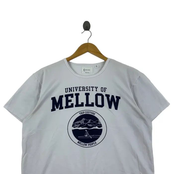 Vintage MELLOW PEOPLE JAPAN Trip Couture University Tee Shirt Size M / US 6-8 / IT 42-44 - 2 Thumbnail