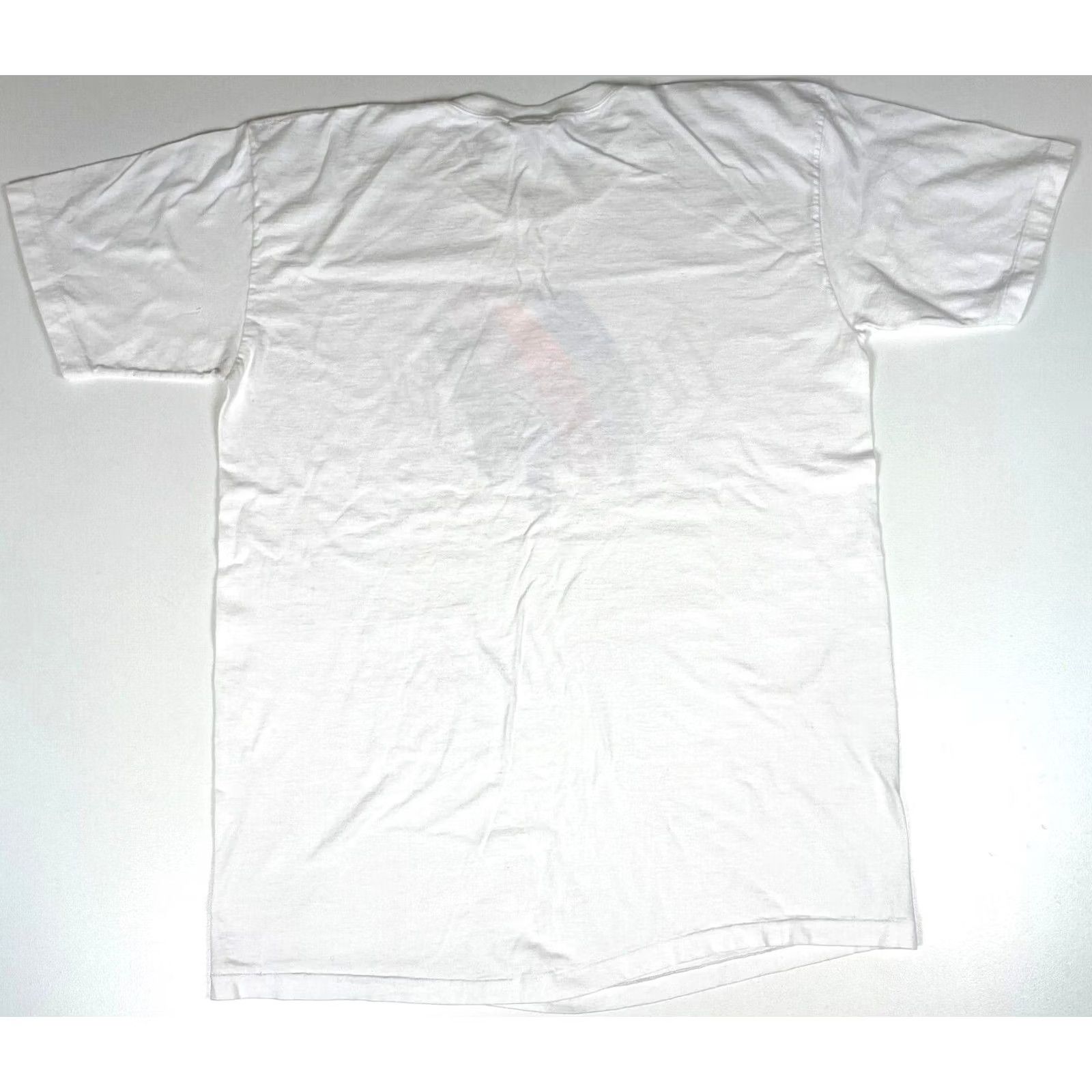 Iro VINTAGE Men's 80s Playa del Carmen Mexico T-Shirt Joan Miro Art 2XL Shirt Adults White Cotton Short Sleeve Crew Neck Size US XXL / EU 58 / 5 - 2 Thumbnail
