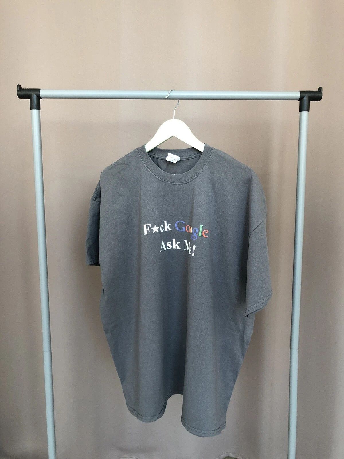 Gildan Gildan F*ck Google Ask Me T-Shirt Mens Size XL/XXL Size US XL / EU 56 / 4 - 1 Thumbnail
