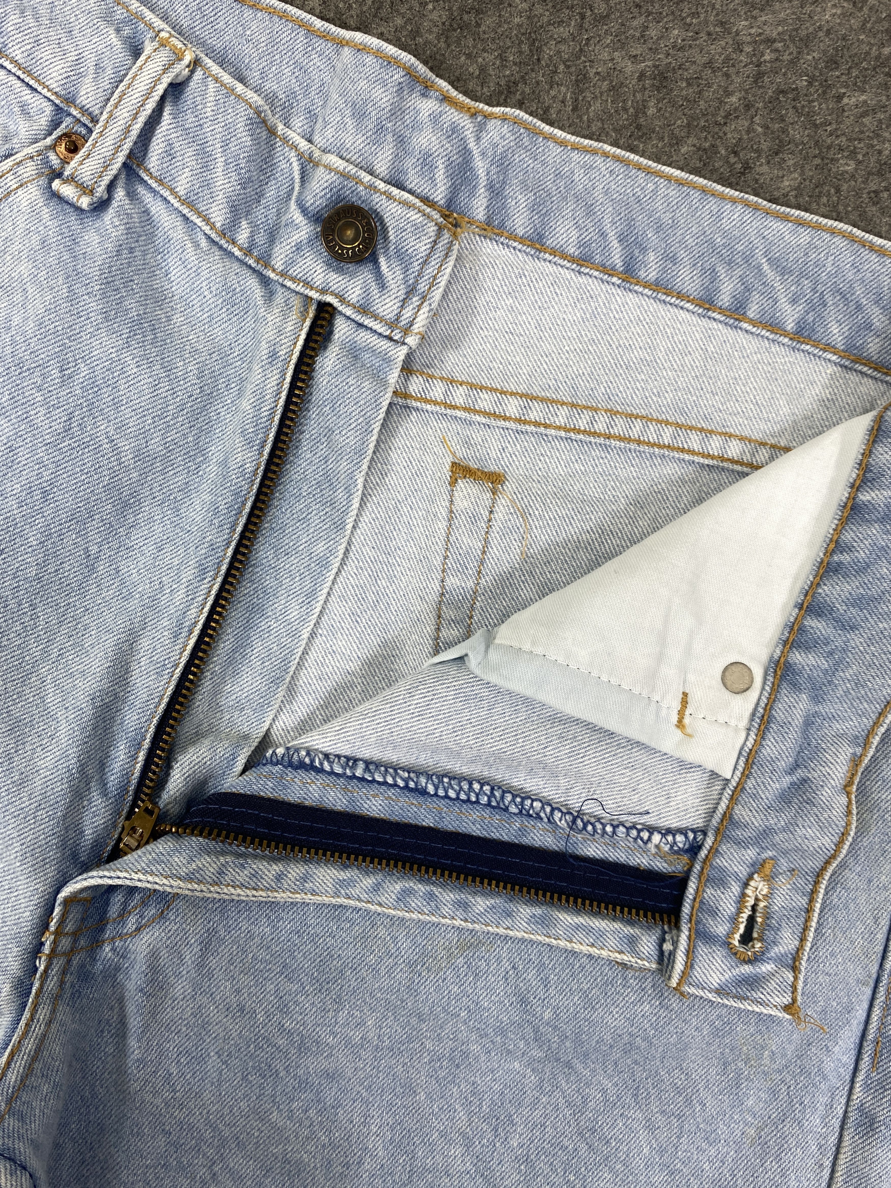 Levi's Light Blue Vintage Levi's 518 Jeans 34x26.5 - JN3307 Size US 34 / EU 50 - 6 Thumbnail