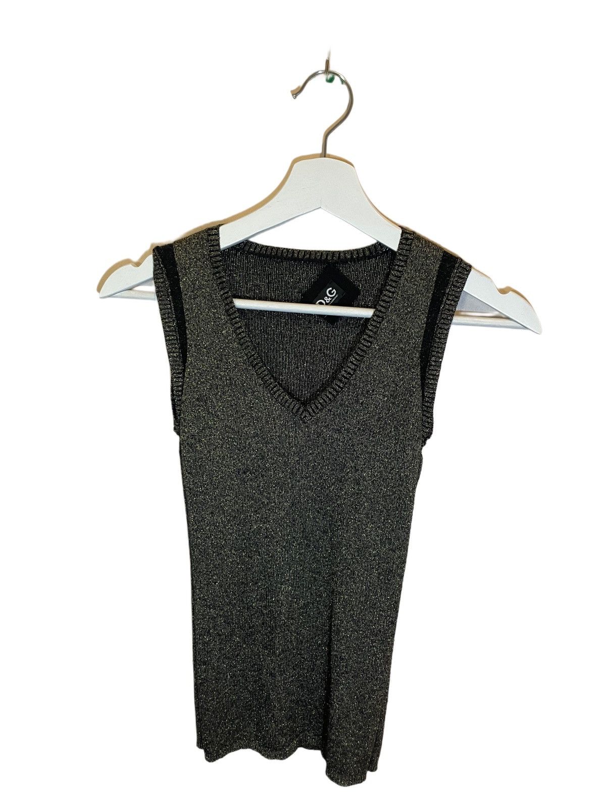 Dolce & Gabbana × Vintage Gucci vintage tank top Size M / US 6-8 / IT 42-44 - 1 Thumbnail