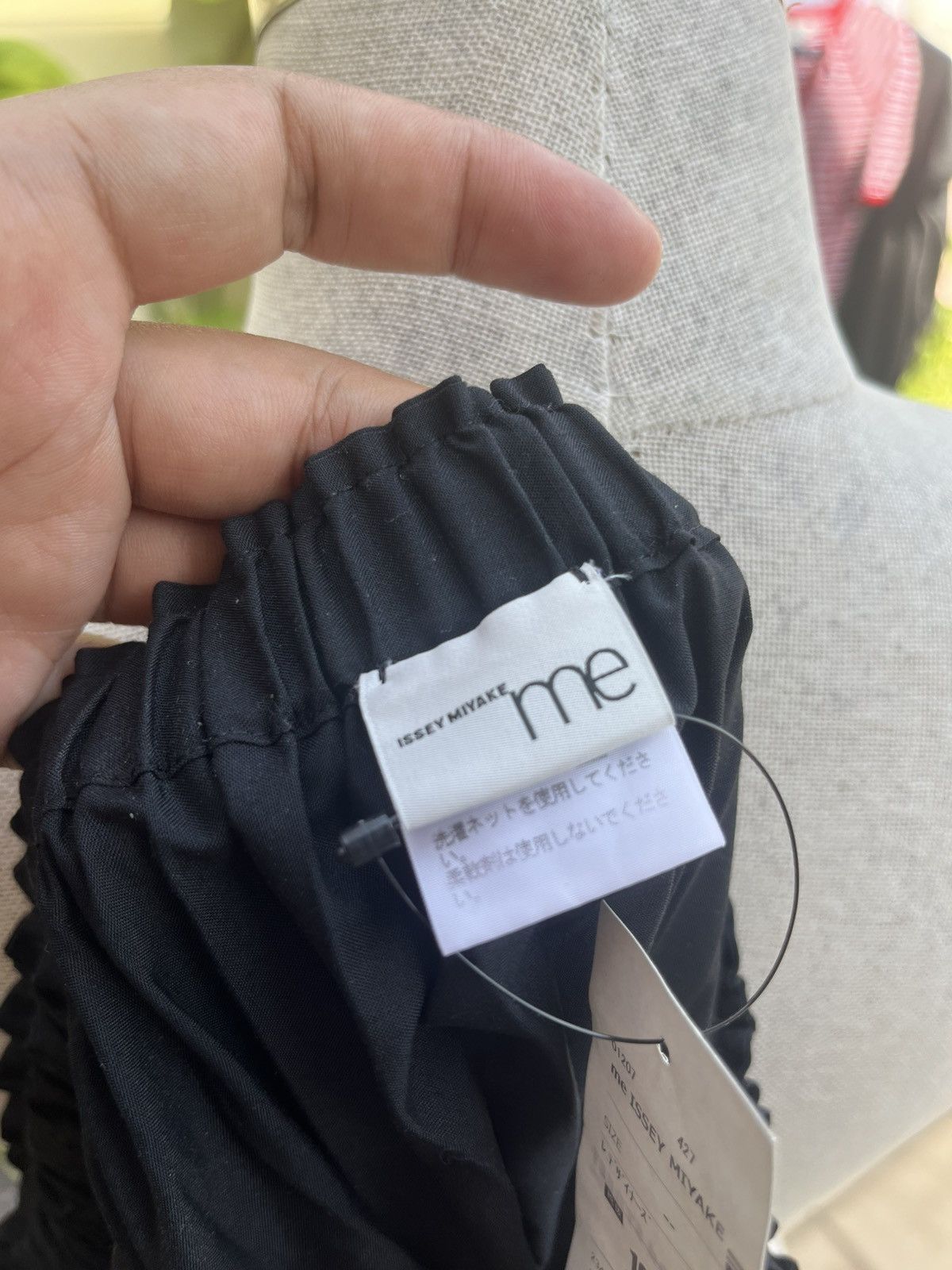 Issey Miyake Ss08 black skirt Size 30" / US 8 / IT 44 - 11 Thumbnail