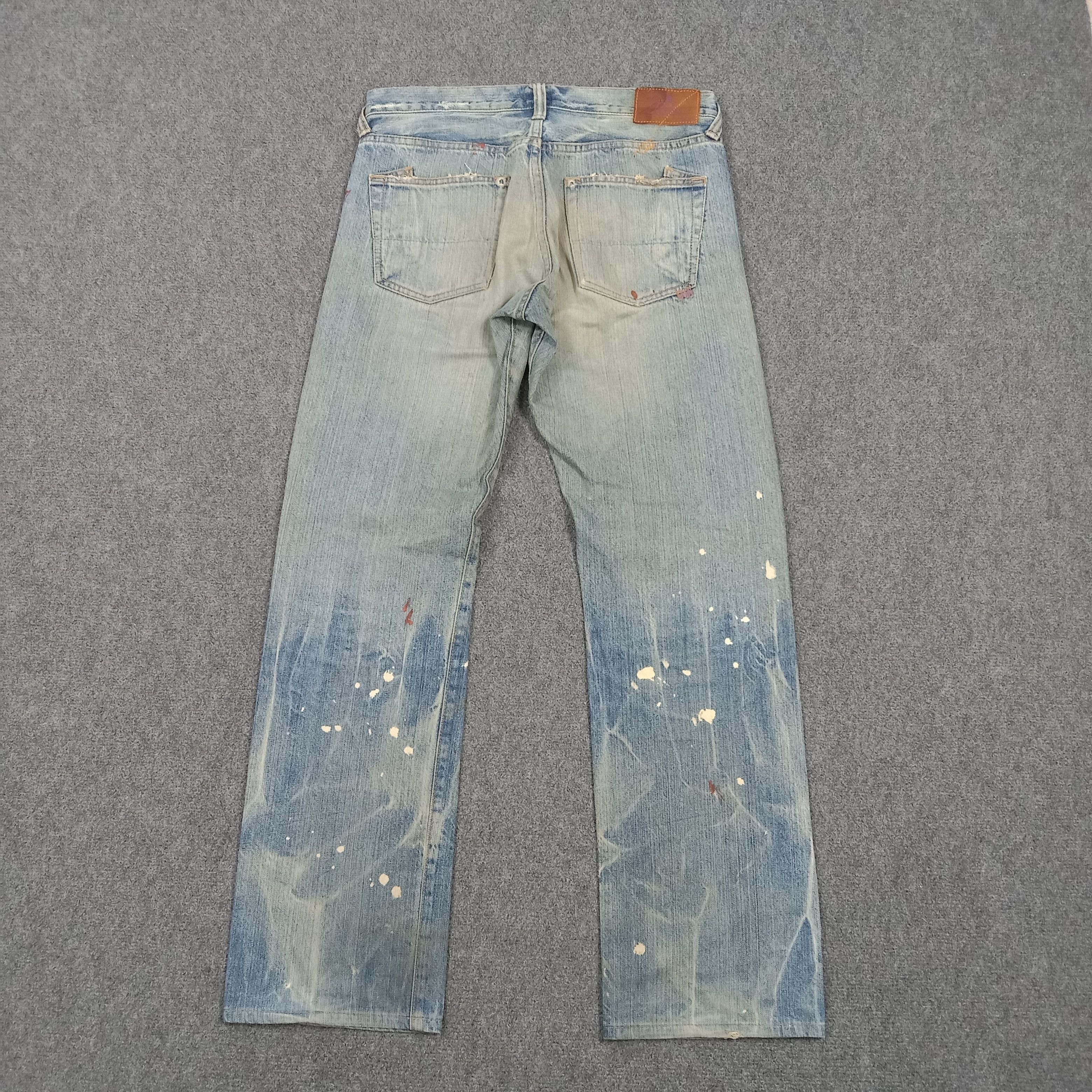 Prps PRPS Designer Distressed Denim Jeans E1A38 Size US 32 / EU 48 - 5 Thumbnail