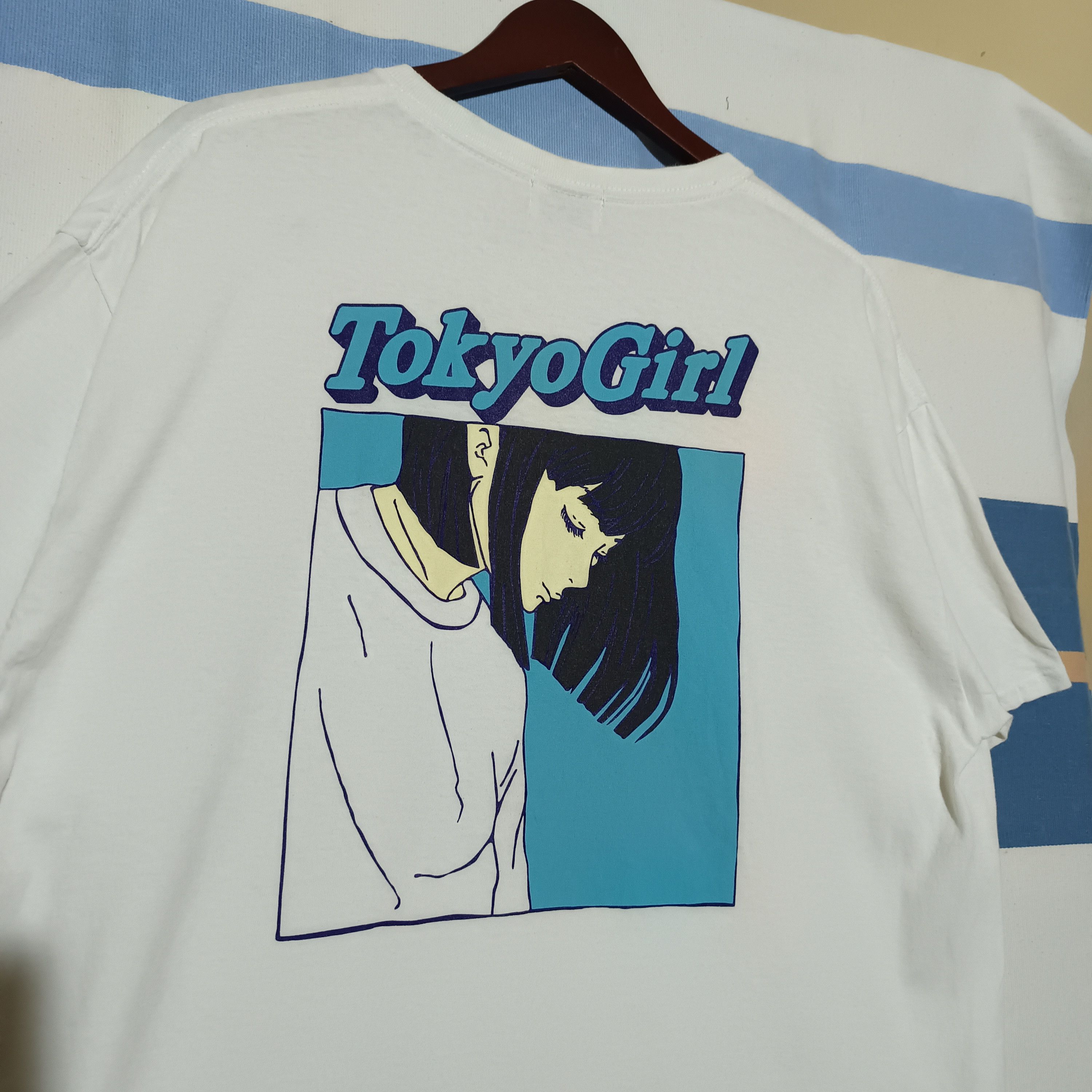 Japanese Brand WWG TOKYO GIRL OVERSIZED TRE Size US XL / EU 56 / 4 - 4 Thumbnail