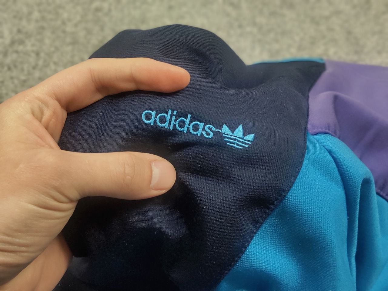 Adidas Vintage 90's Adidas Originals Bright Zip Track Jacket Retro Size US L / EU 52-54 / 3 - 12 Thumbnail