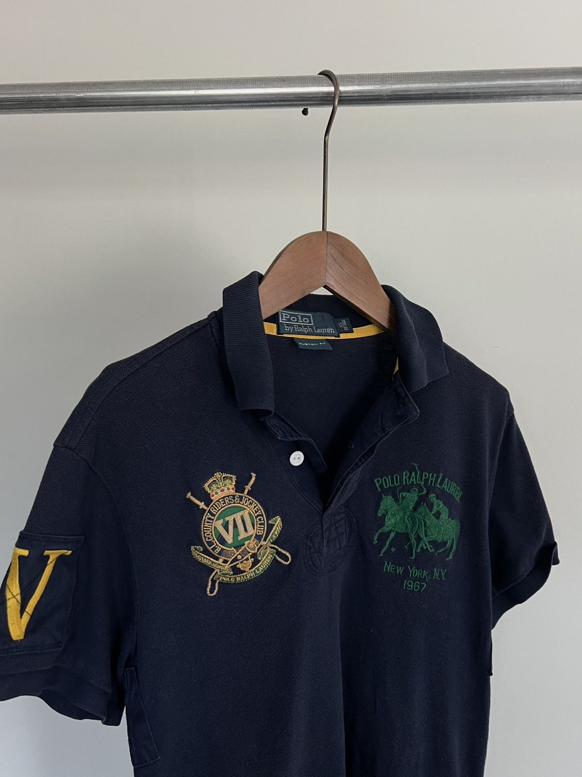 Polo Ralph Lauren Polo Ralph Lauren Big Logo Polo T Shirt Tee Chief Keef Size US XXS / EU 40 - 2 Thumbnail