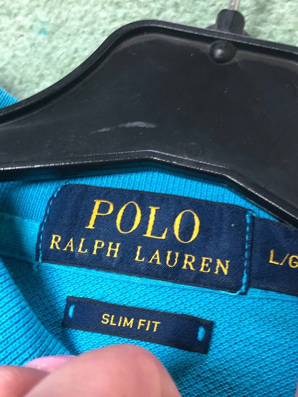 Polo Ralph Lauren Polo Ralph Lauren Blue Short Sleeve Polo Size L Size US L / EU 52-54 / 3 - 3 Thumbnail