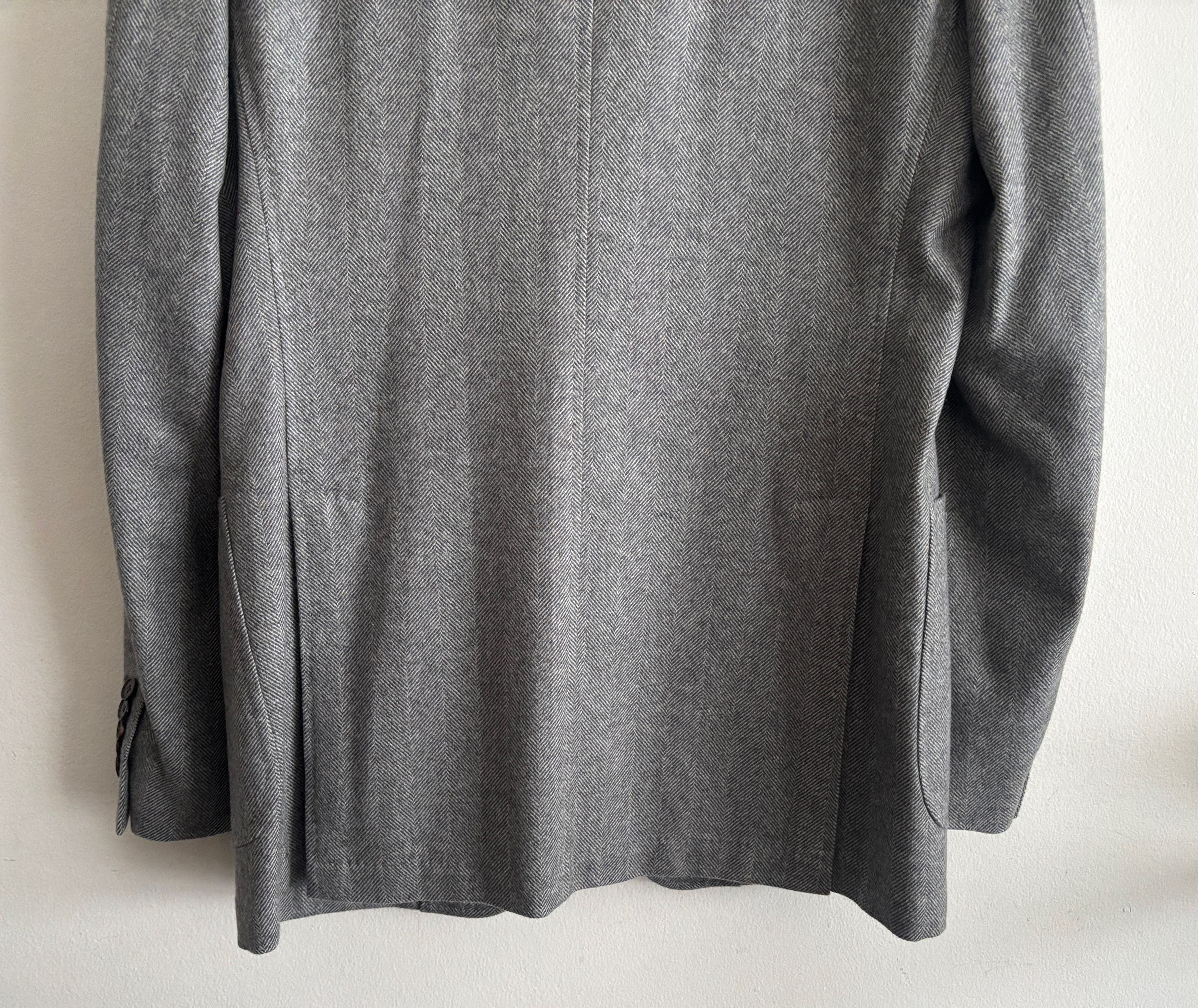 Pal Zileri $2575 Unstructured 3-roll-2 Cashmere Mink Sport Coat - 38 L Size 38L - 12 Thumbnail
