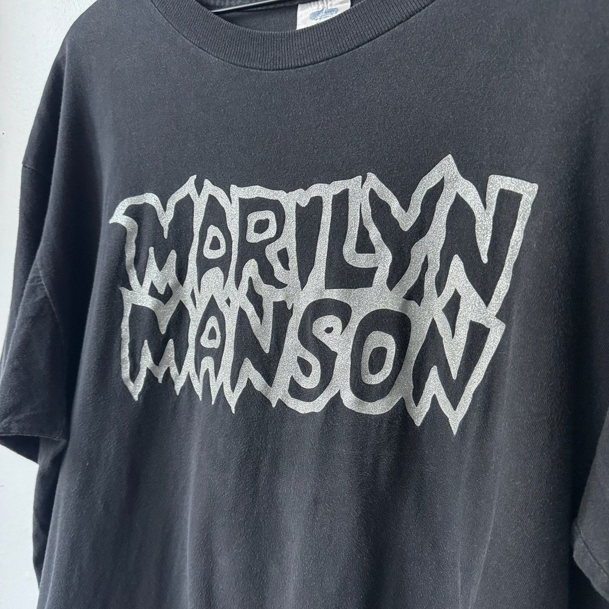 Vintage vintage 1995 Marilyn Manson "Everlasting C**ksucker" t-shirt Size US XL / EU 56 / 4 - 3 Thumbnail