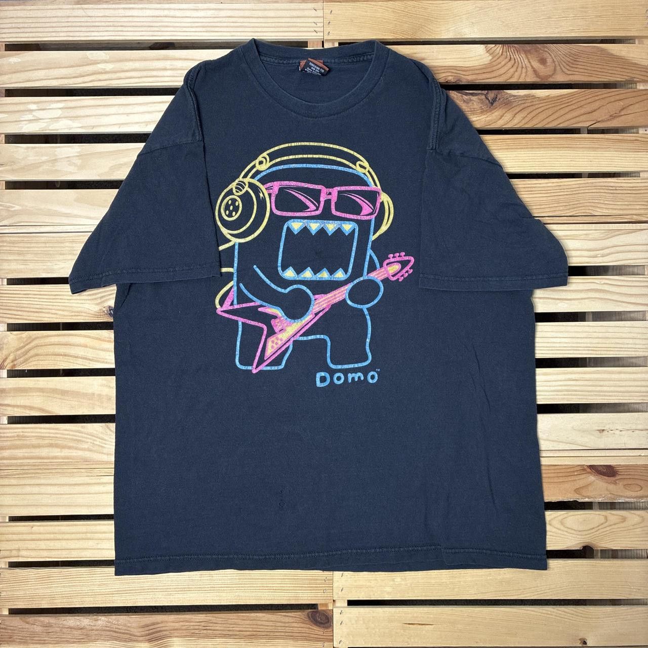 Other Vintage Domo Faded Black Tee Size XL Size US XL / EU 56 / 4 - 1 Thumbnail