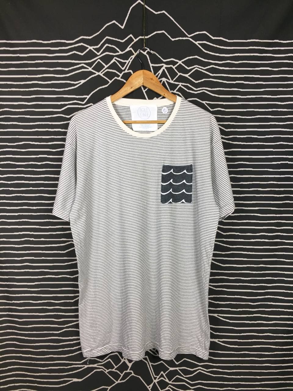Vintage Collectr Clothing Striped Essential Pocket Tee Size US M / EU 48-50 / 2 - 1 Thumbnail