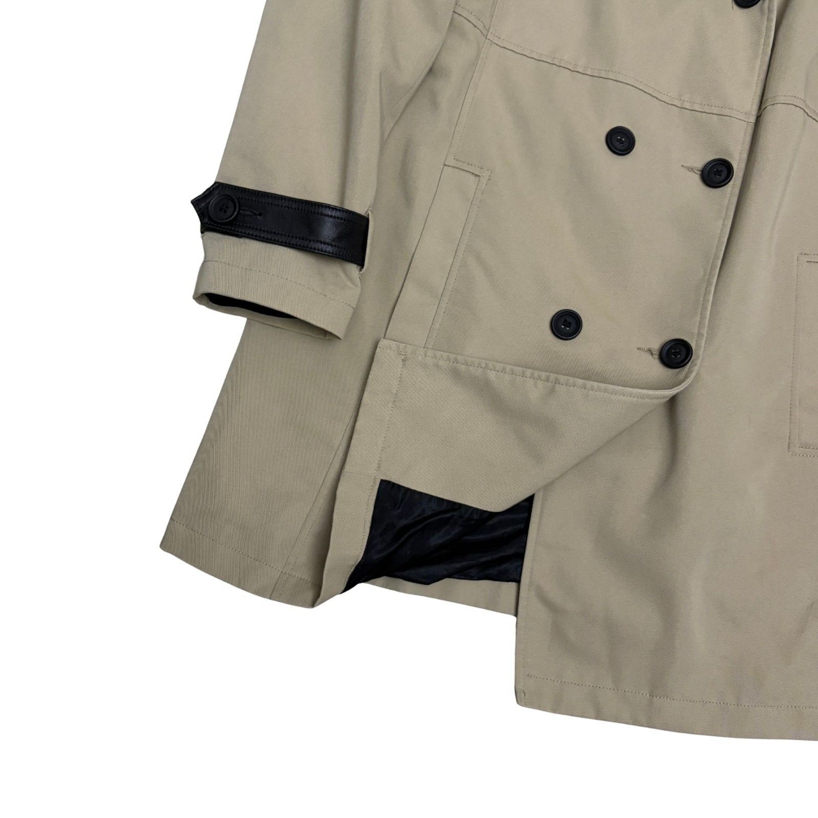 Danier DANIER Italian Leather Trench Coat Business Jacket Large Size L / US 10 / IT 46 - 7 Thumbnail