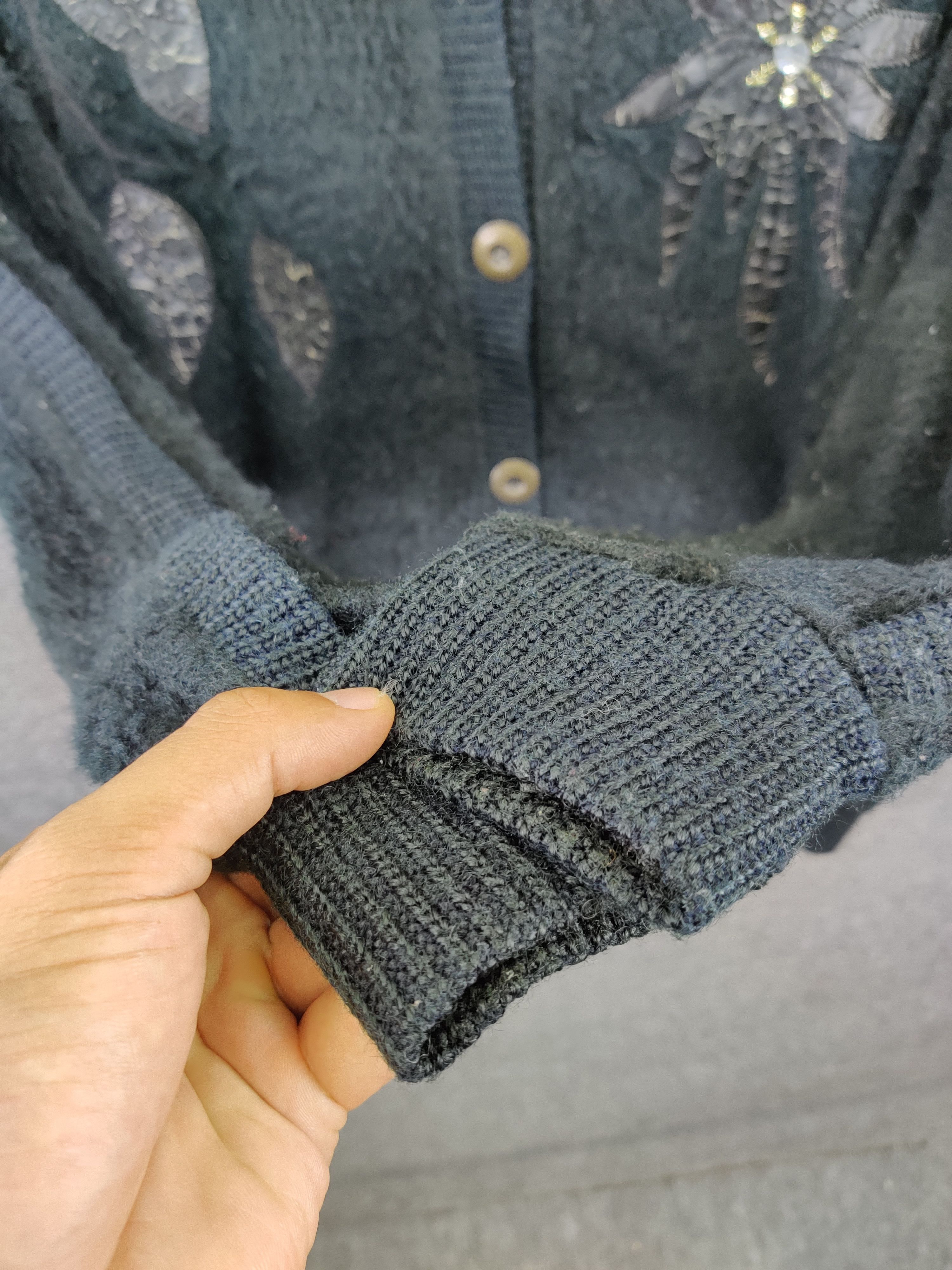Aran Isles Knitwear Vintage Unbrand Knit Cardigan Button Up By B.O Fashion Size US XL / EU 56 / 4 - 9 Thumbnail