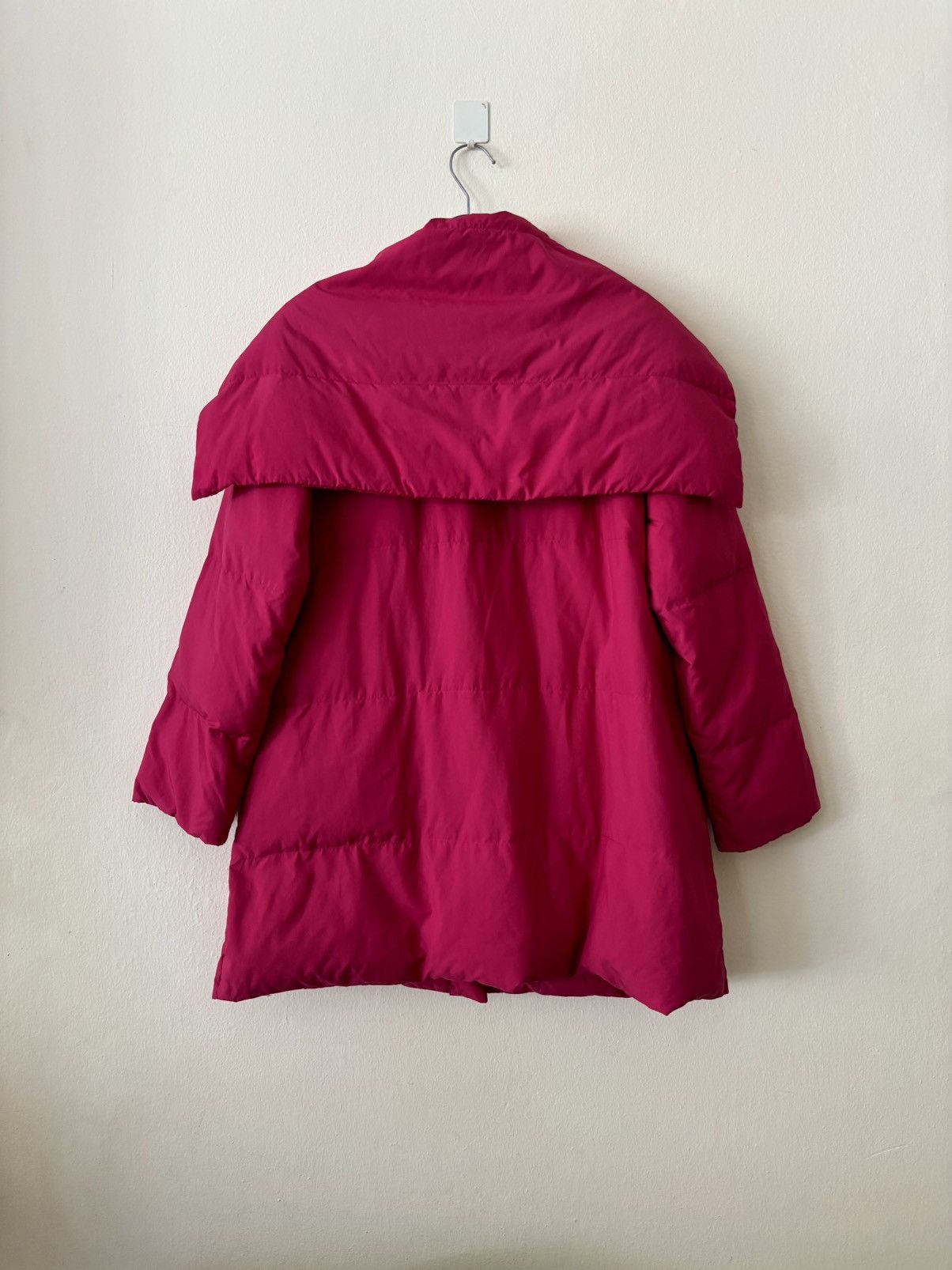 Pleats Please Issey Miyake Pleats Please Down Jacket Hot Pink / Magenta Size S / US 4 / IT 40 - 2 Thumbnail