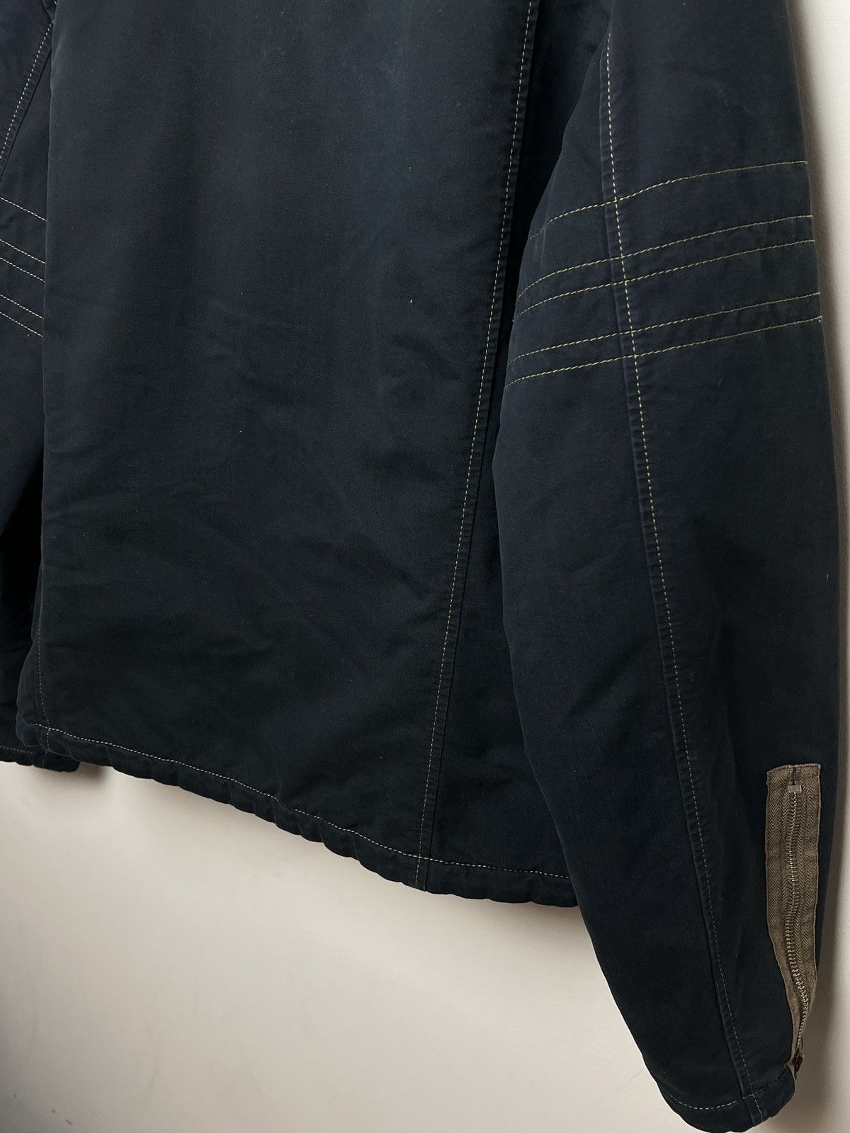 Giorgio Armani armani y2k archive solid work jacket Size US L / EU 52-54 / 3 - 8 Thumbnail