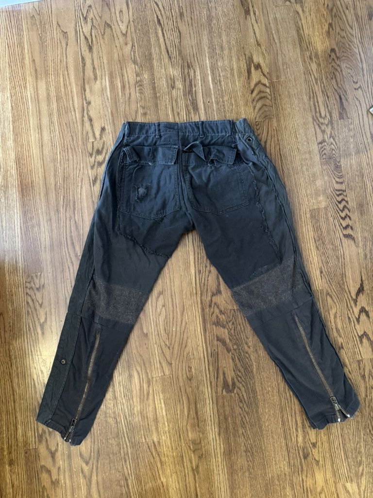 Greg Lauren Charcoal vintage Army GLI slim fit pant Size US 30 / EU 46 - 2 Thumbnail