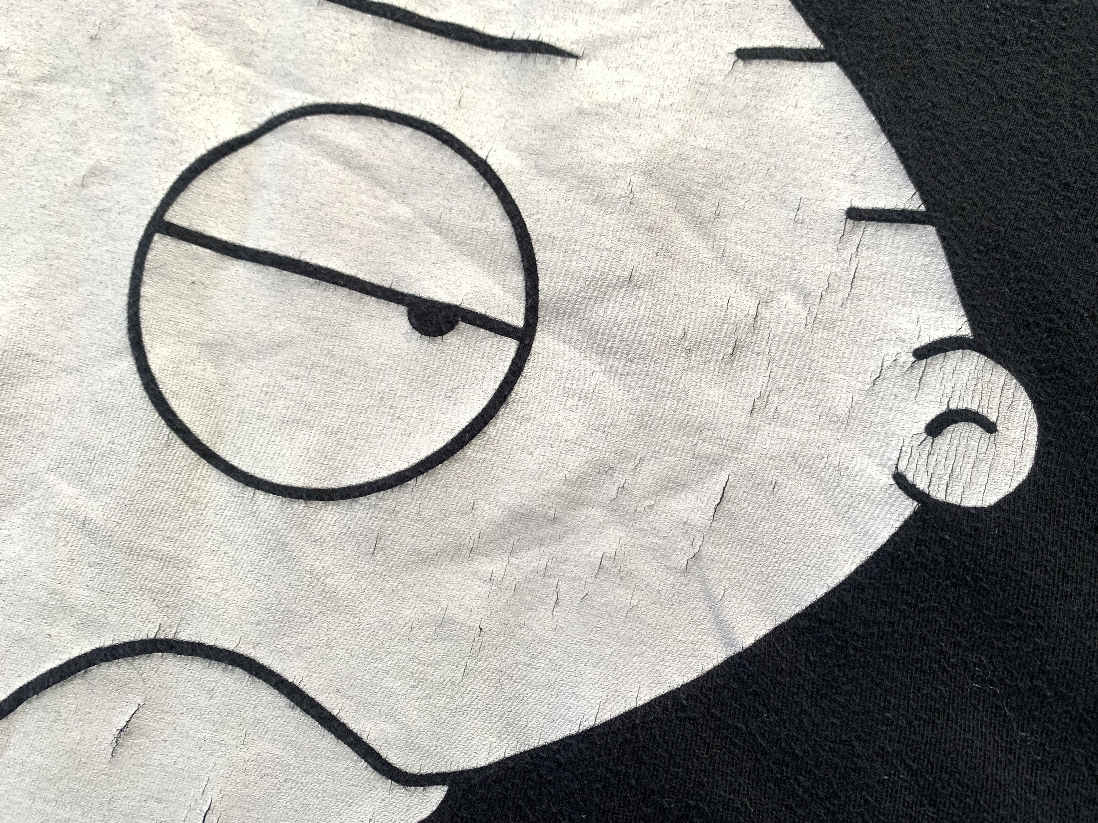 Cartoon Network Family Guy Stewie Black Printed T-Shirt Size US XL / EU 56 / 4 - 6 Thumbnail