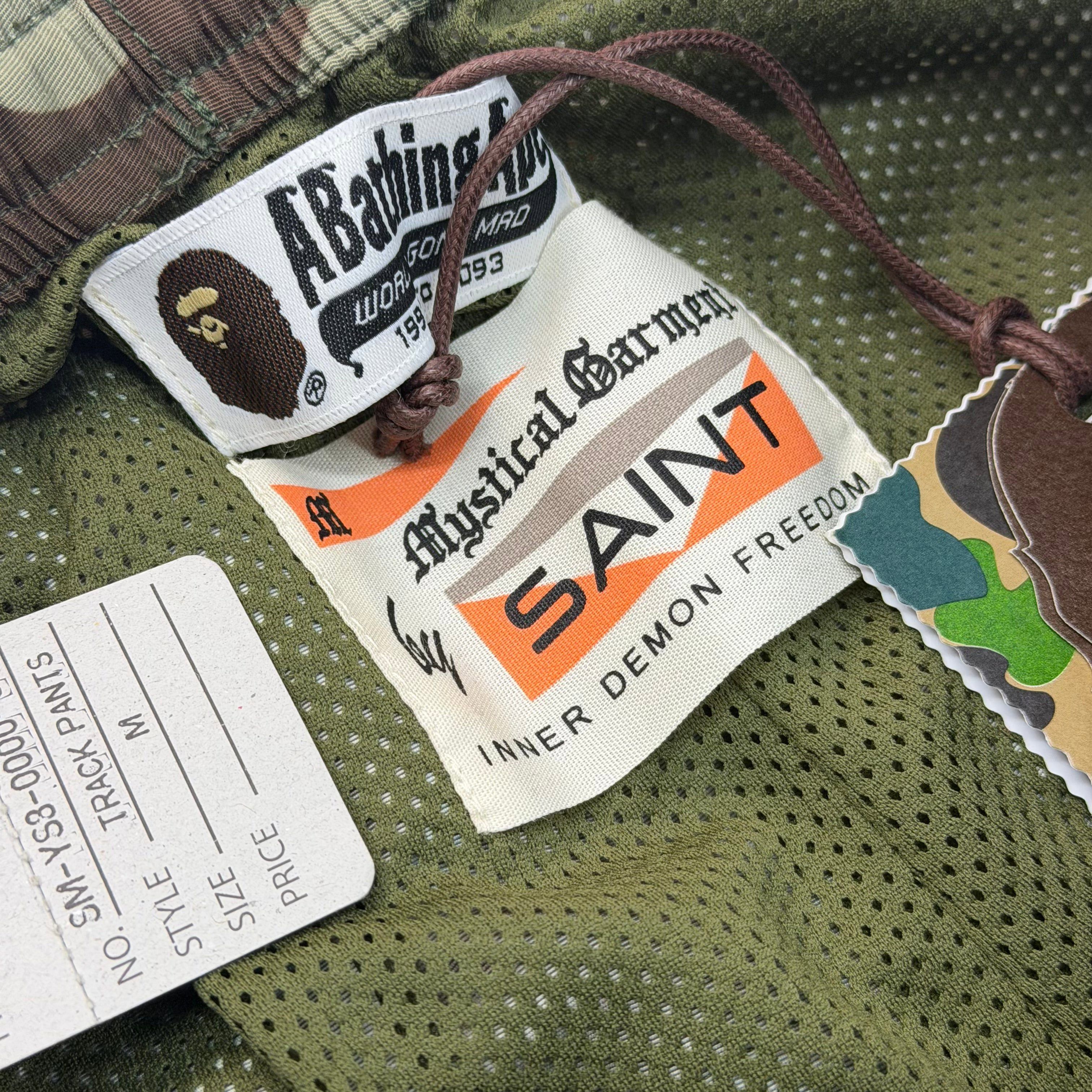 Bape Saint Michael x Bape Camo Track Pants M Size US 30 / EU 46 - 5 Thumbnail