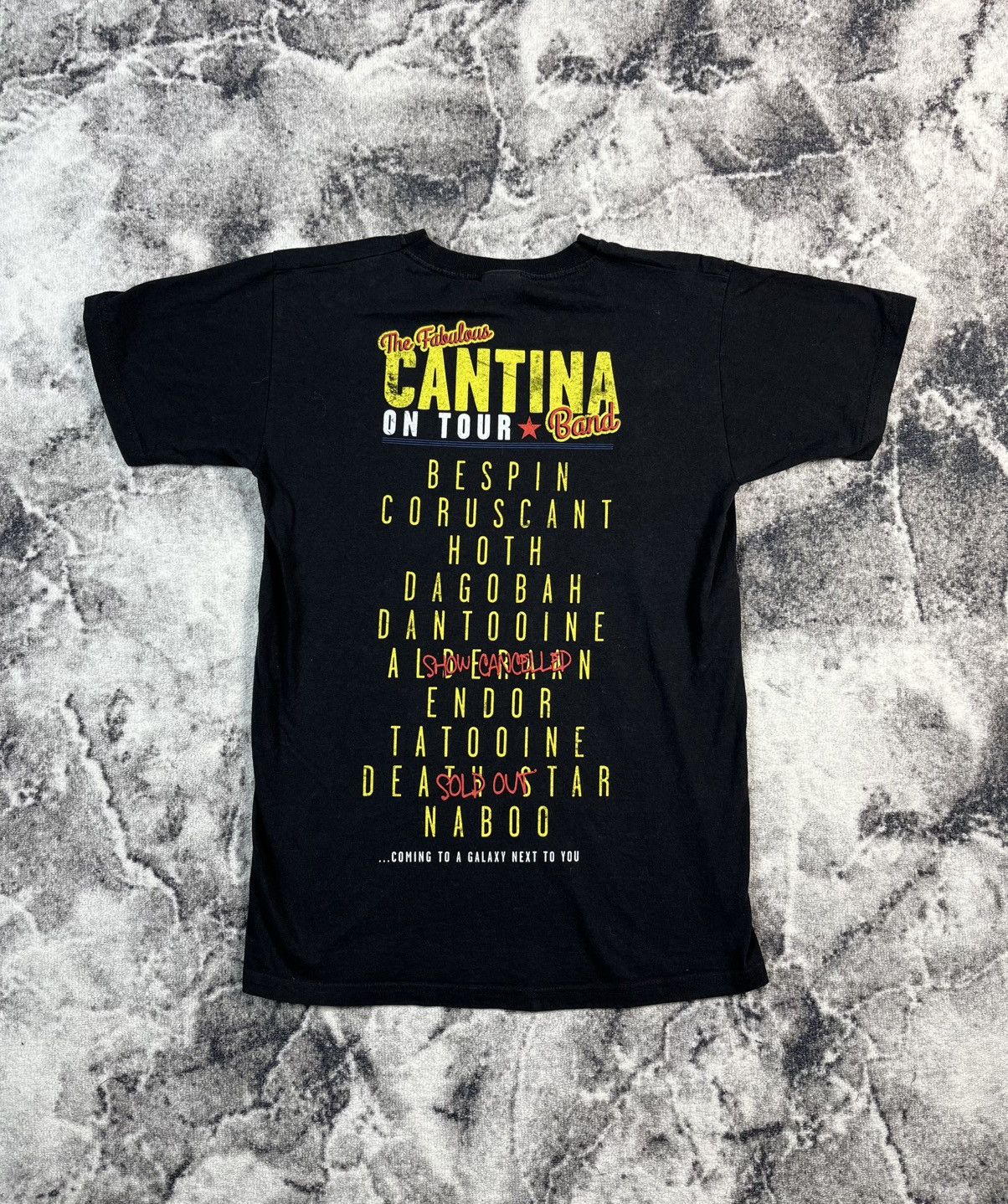 Star Wars Star Wars Cantina Band T Shirt Black S Graphic Tee Size US S / EU 44-46 / 1 - 7 Thumbnail