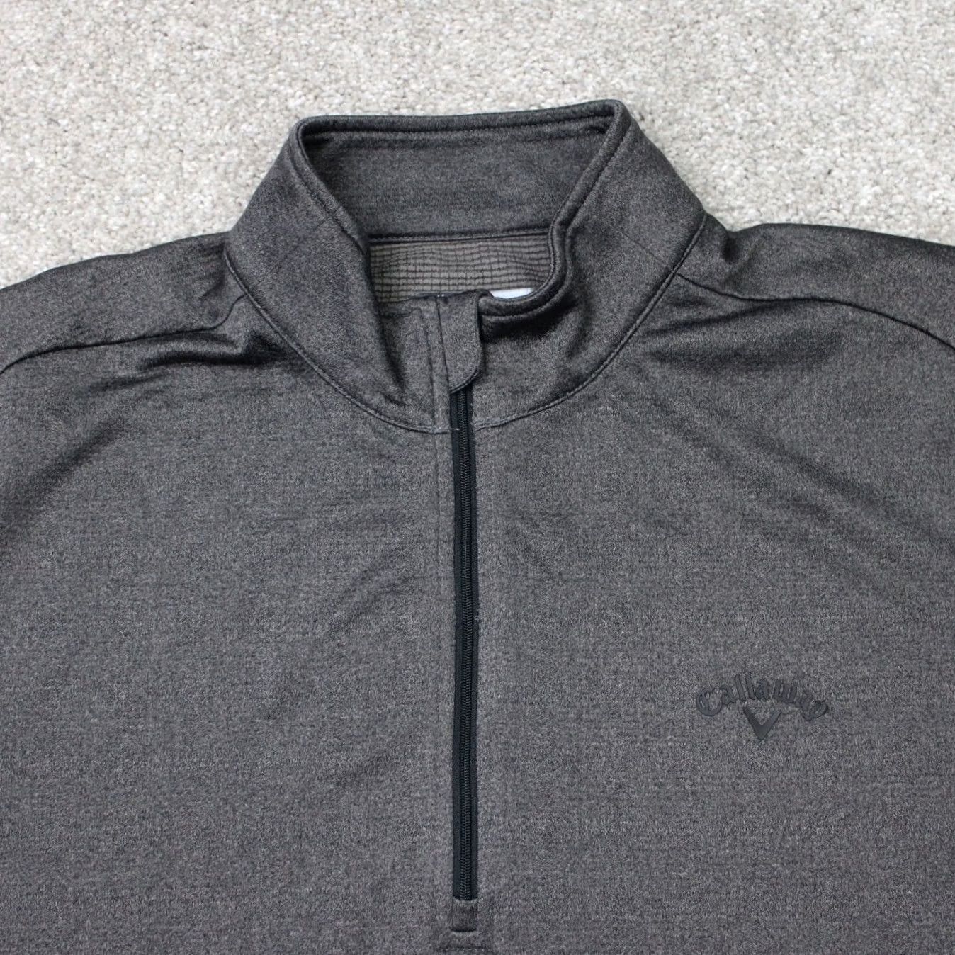 Callaway Callaway Sweatshirt Men XL Gray 1/4 Zip Pullover Long Sleeve Fleece Golf Weather Series Vintage: No Size US XL / EU 56 / 4 - 3 Thumbnail