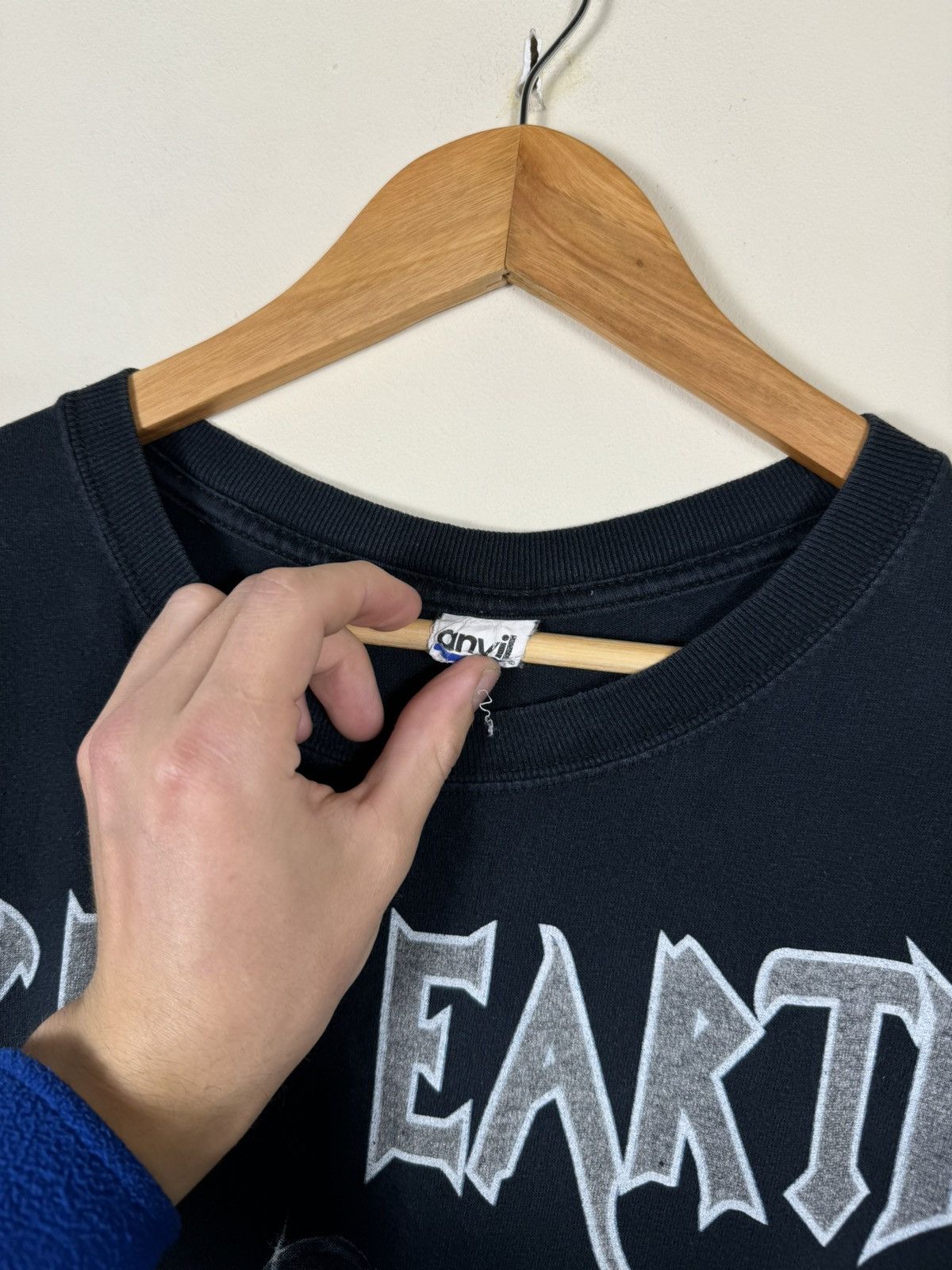 Band Tees × Vintage Iced Earth Fuck Posers Vintage Band T Shirt Size US XL / EU 56 / 4 - 6 Thumbnail