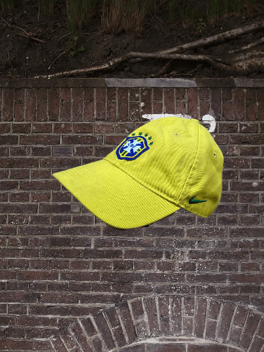 Nike Vintage Nike Cap Hat 90s Swoosh Logo Drill Size ONE SIZE - 1 Thumbnail