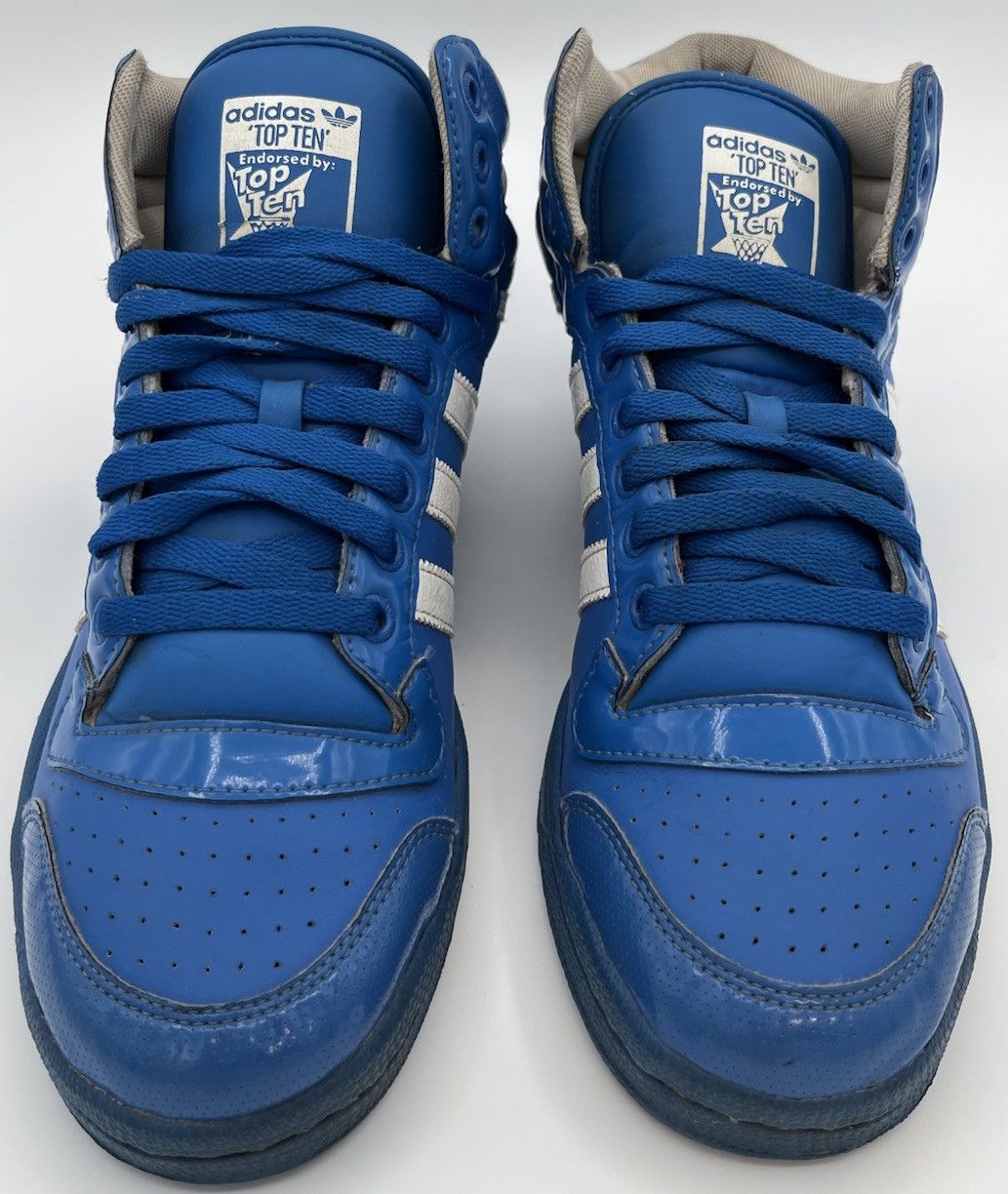 Adidas Adidas Top Ten High Blue Adidas Originals Size 9.5 Sneakers Size US 9.5 / EU 42-43 - 2 Thumbnail