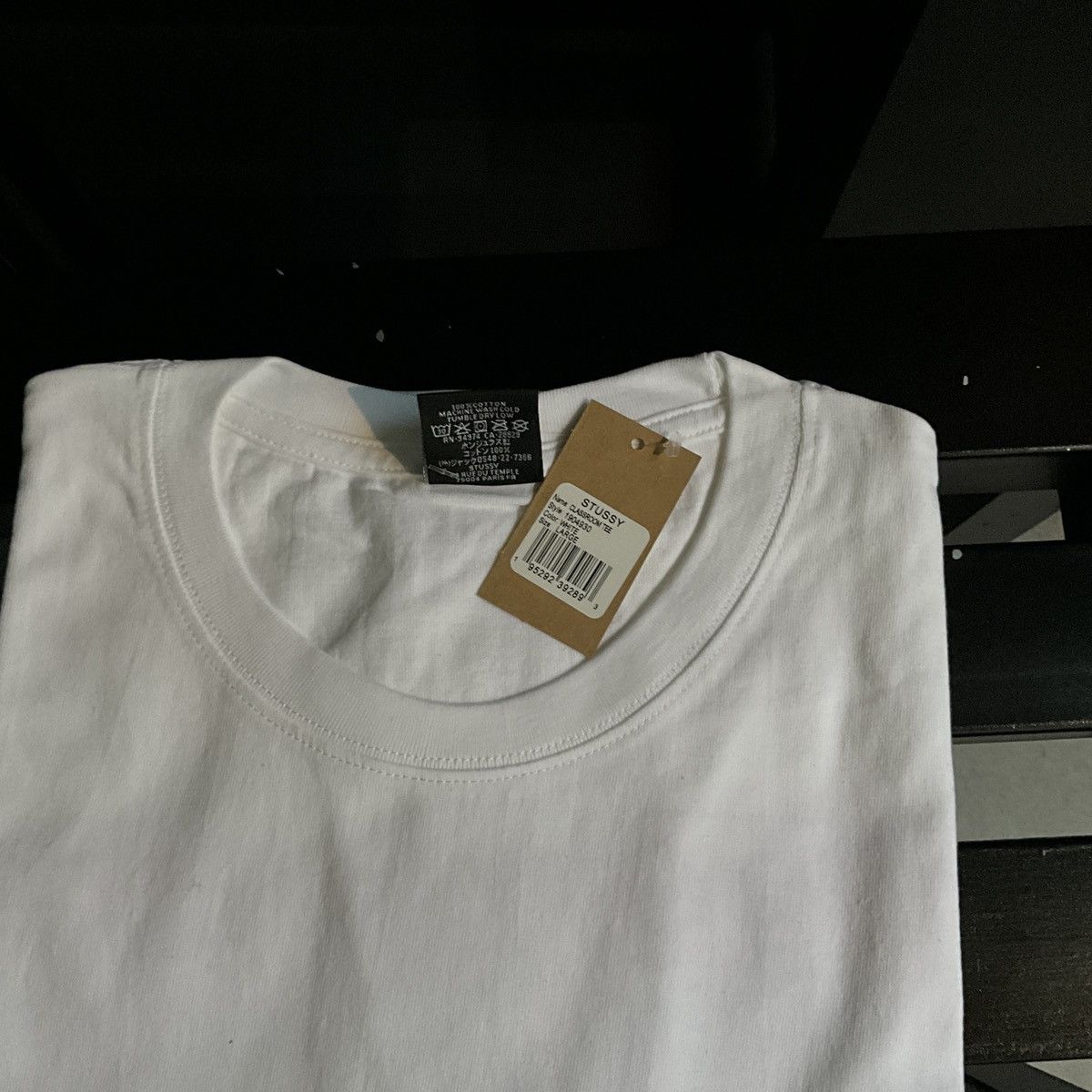 Other Stussy tee white Size US L / EU 52-54 / 3 - 5 Thumbnail