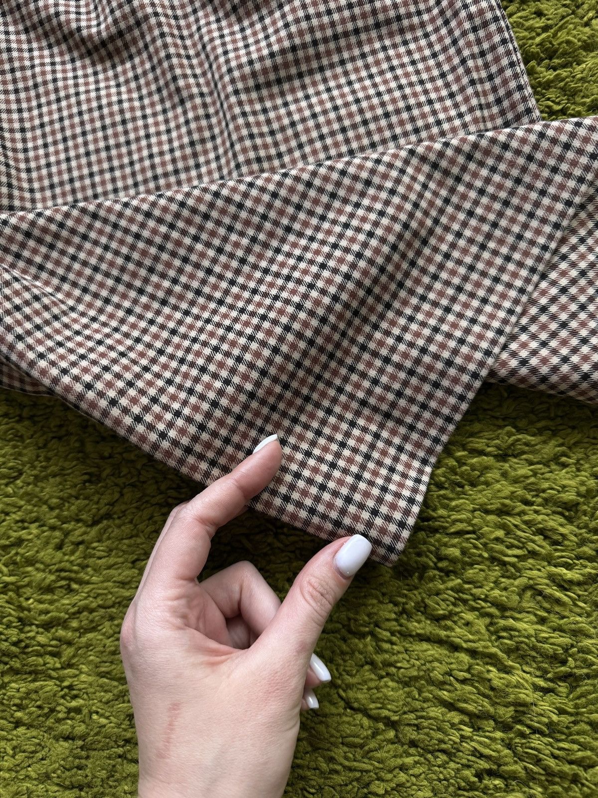 JW Anderson × Uniqlo J.W. Anderson x Uniqlo checkered wide leg culottes pants Size 27" / US 4 / IT 40 - 5 Thumbnail