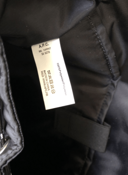 A.P.C. black A.P.C. backpack Sac A Dos Trek Size ONE SIZE - 11 Thumbnail