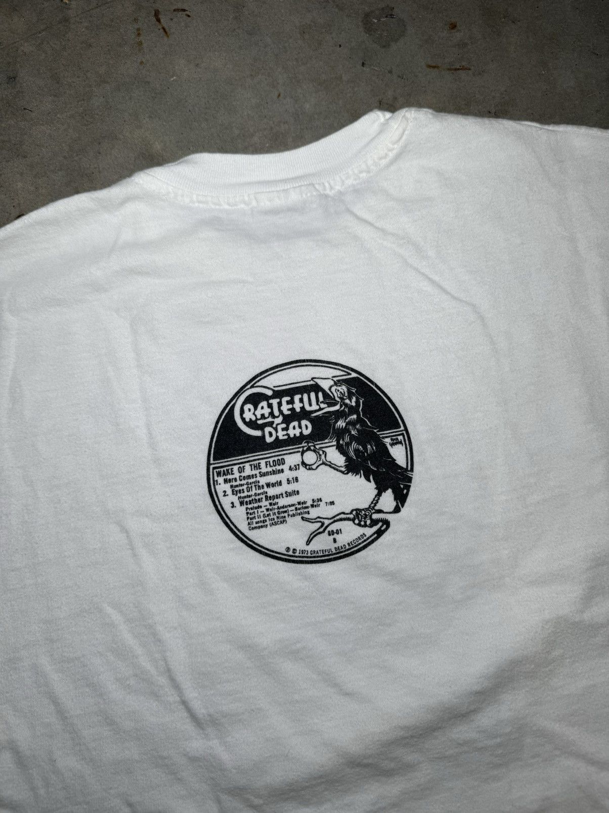 Grateful Dead Grateful Dead Wake of the Flood 1995 CD Release Promo Grail Size US XL / EU 56 / 4 - 6 Thumbnail